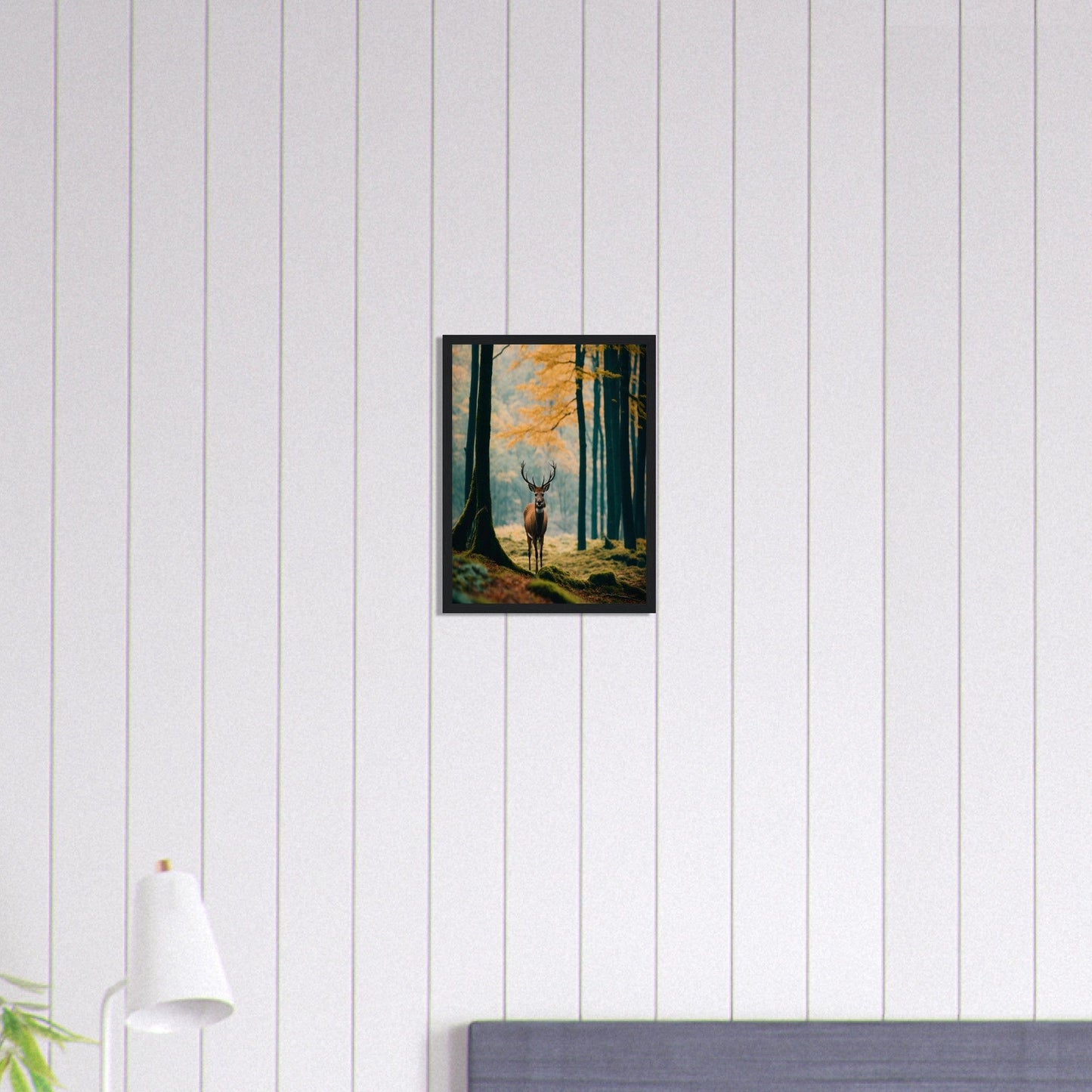 Canvanation Print Material 30x40 cm / 12x16″ Tableau Cerf Majesté Sylvestre