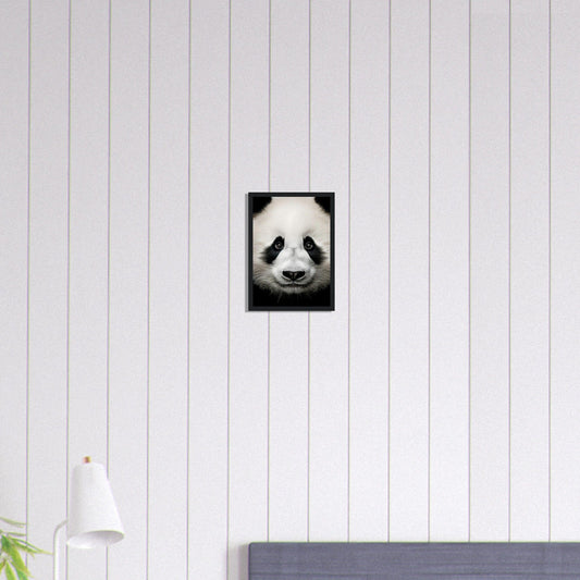 Canvanation Print Material A4 21x29.7 cm / 8x12″ Tableau Photo Noir Et Blanc-Animaux-Panda