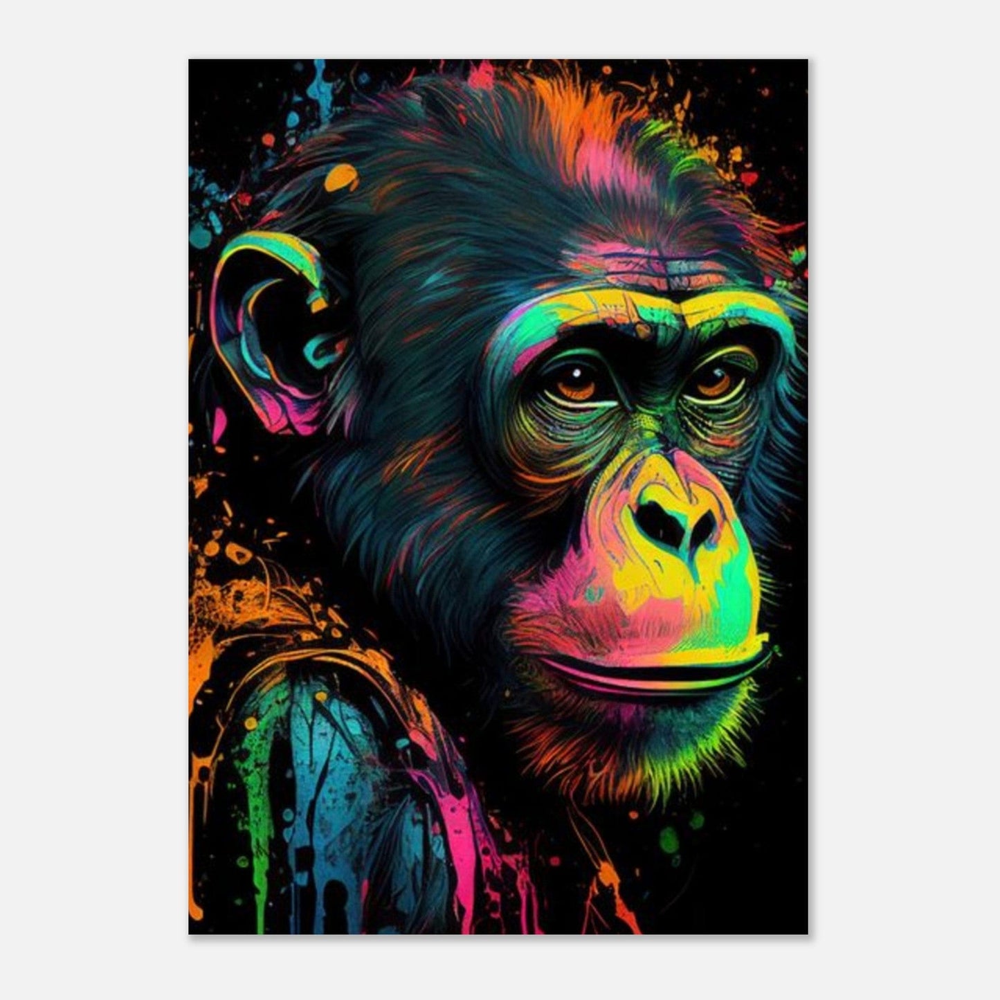Canvanation Print Material Poster Singe Multicolore