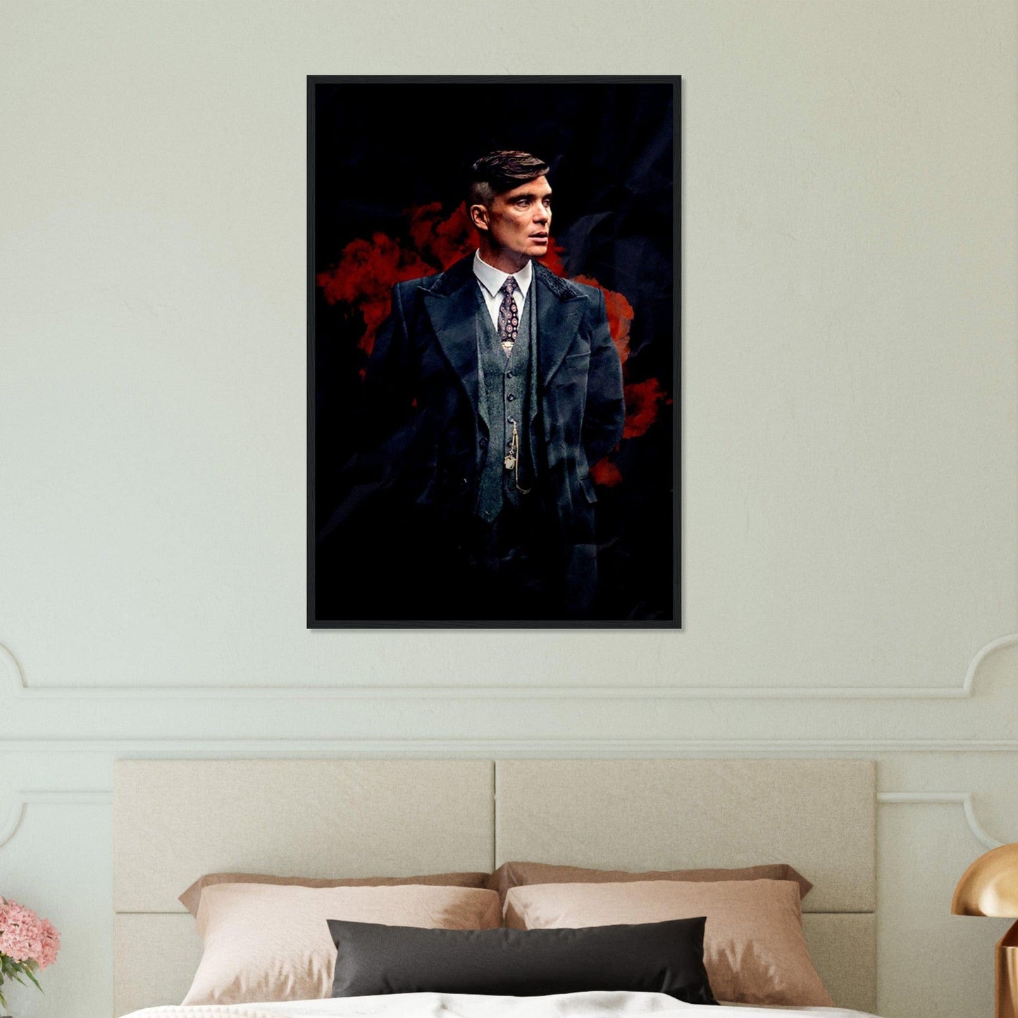 Canvanation Print Material 60x90 cm / 24x36″ Tableau Peaky Blinder Sans Beret