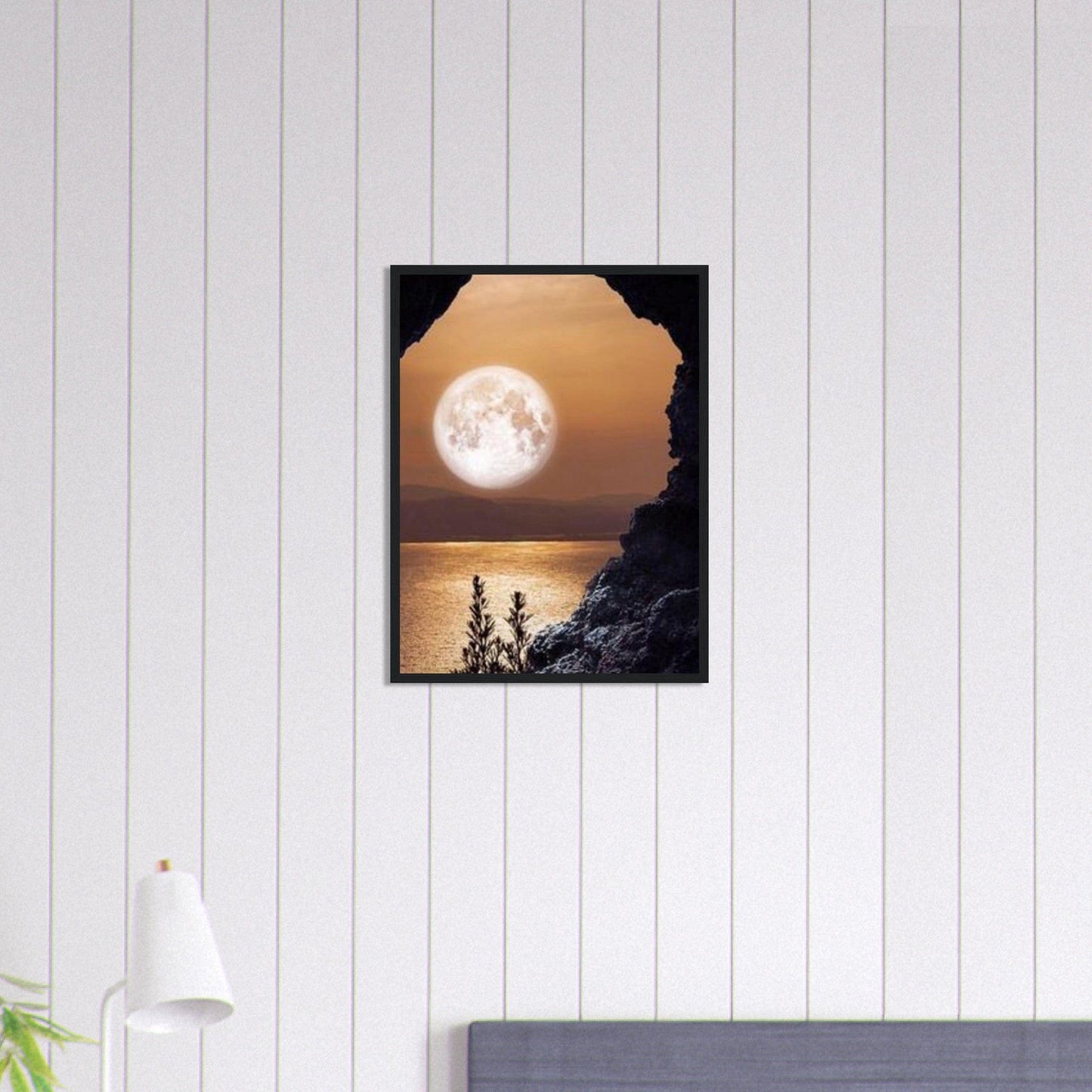 Gelato Print Material Tableau Pleine Lune
