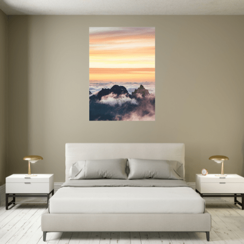 Canvanation Print Material Toile montagne Alpe