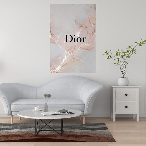 Gelato Print Material Affiche Dior Marbre