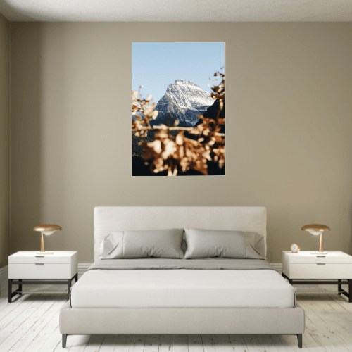 Gelato Print Material Peinture Montagne Moderne