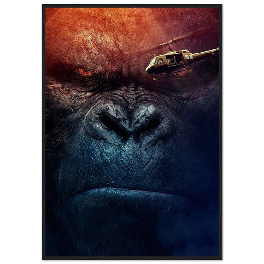 Canvanation Print Material 70x100 cm / 28x40″ Cadre Gorille