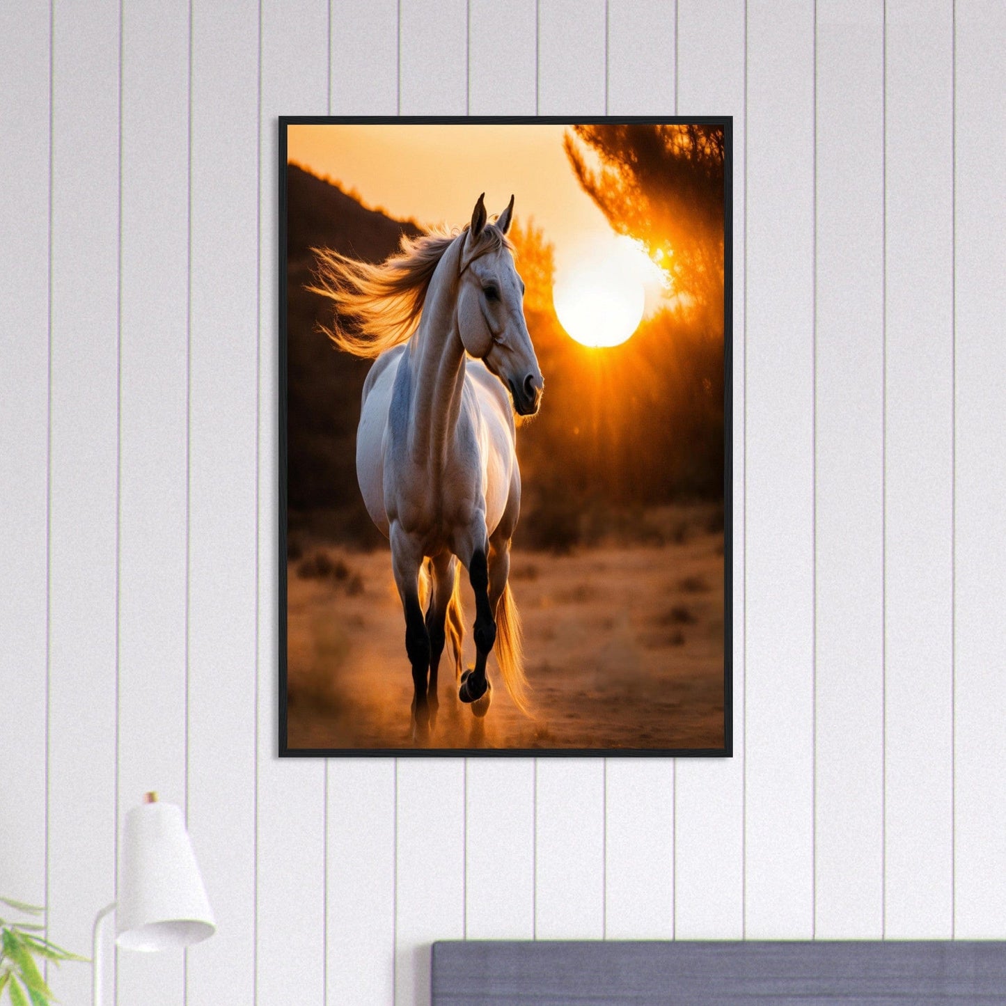 Canvanation Print Material 70x100 cm / 28x40″ Tableau Cheval Royal