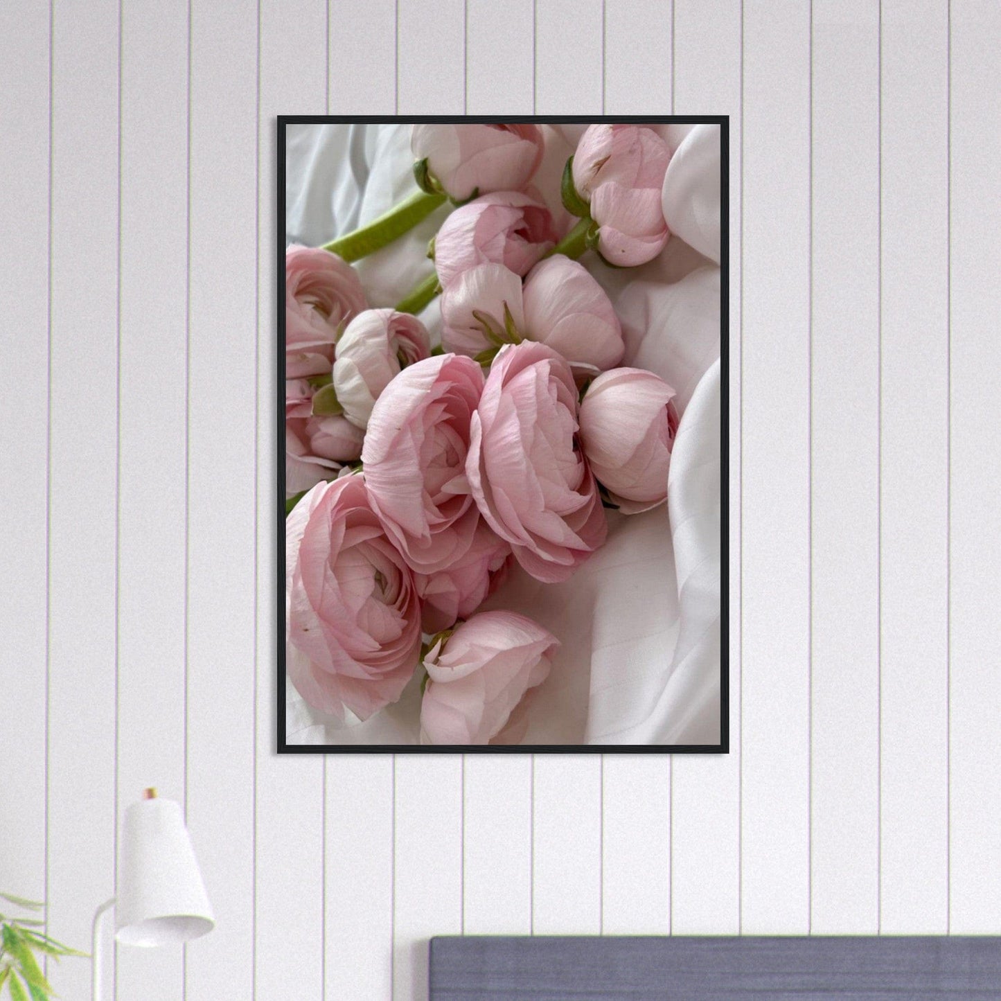 Canvanation Print Material 70x100 cm / 28x40″ Tableau Roses Pâles