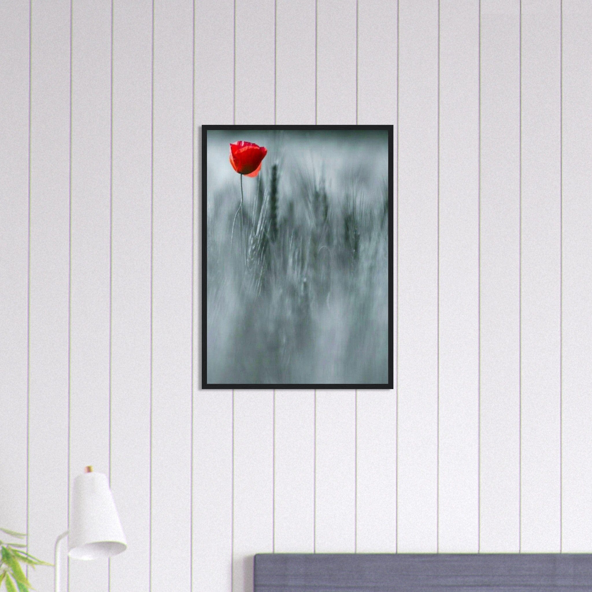 Canvanation Print Material 50x70 cm / 20x28″ Peinture Champ De Coquelicots