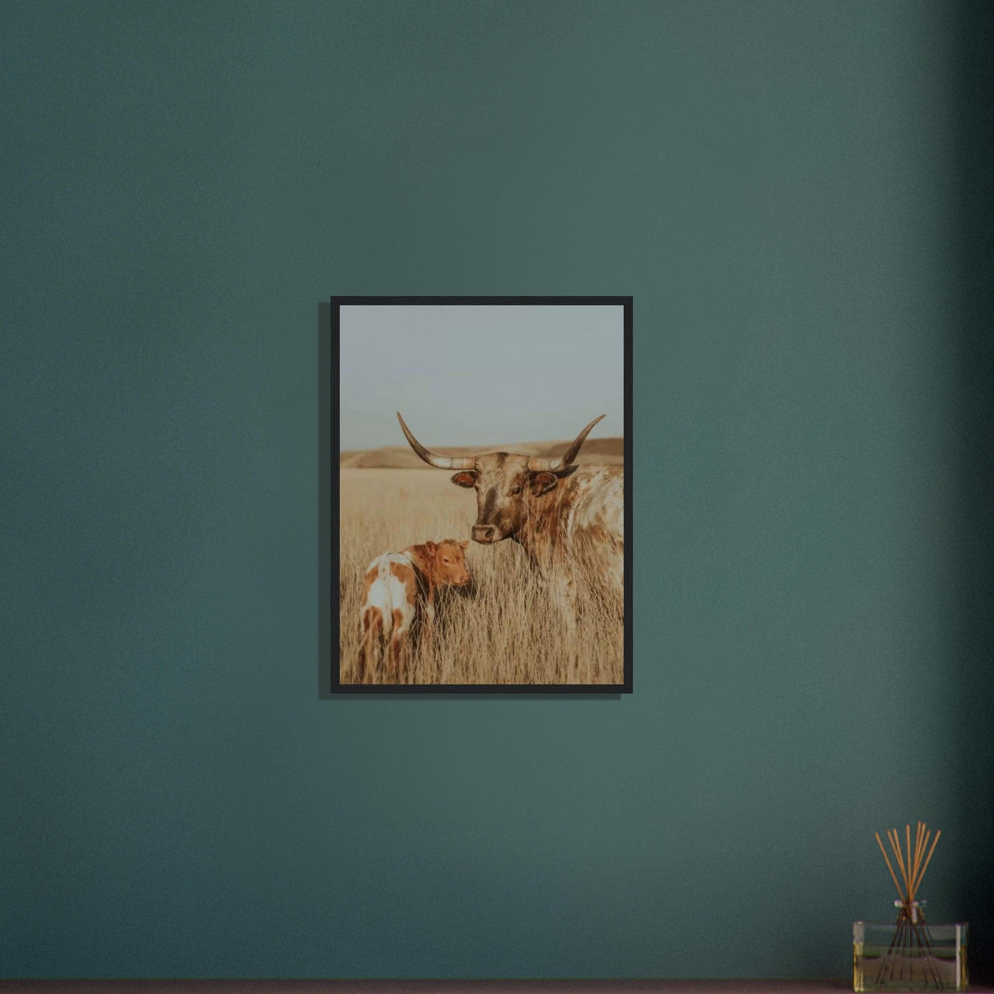 Canvanation Print Material Tableau Vache Gasconne