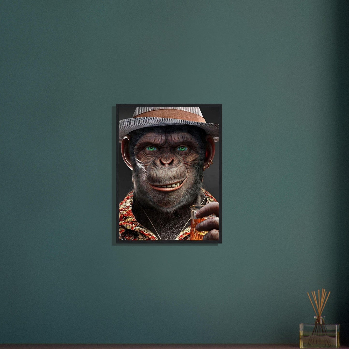 Canvanation Print Material Tableau Gorille Couleur