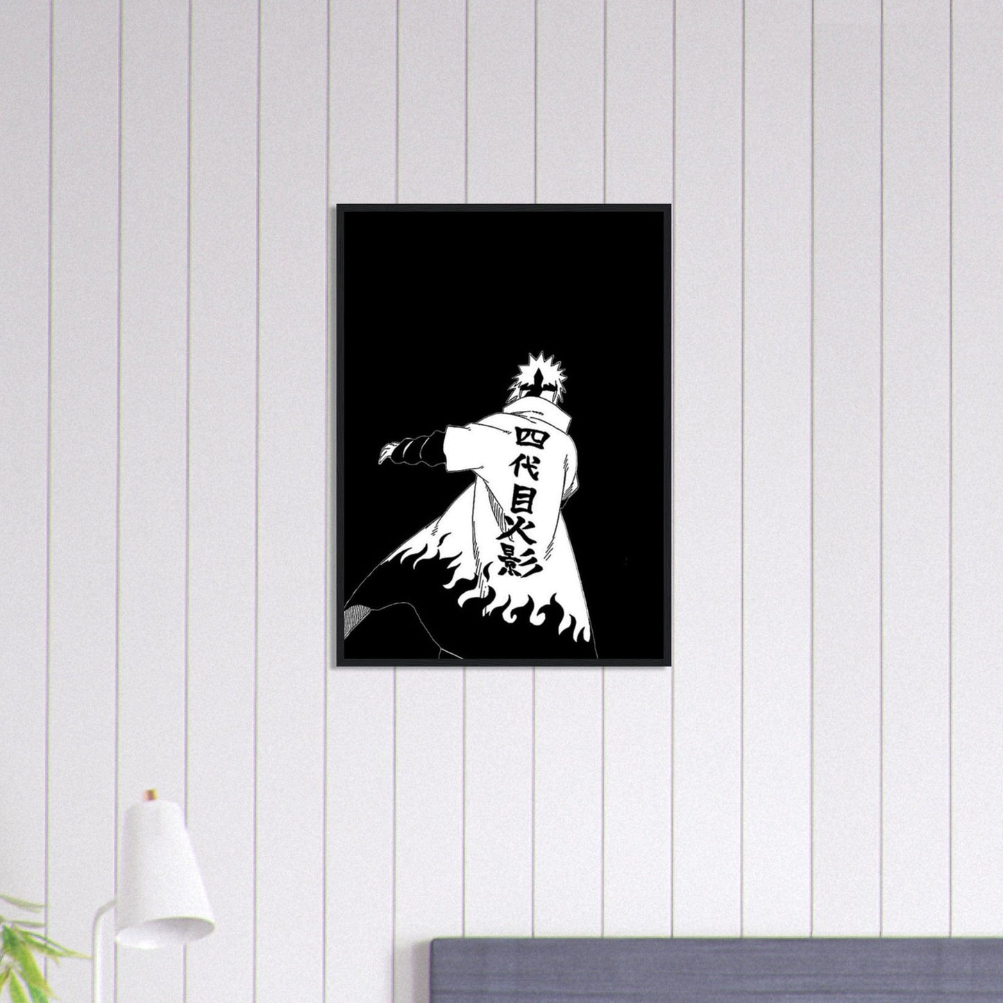 Canvanation Print Material 50x70 cm / 20x28″ Tableau Photo Noir Et Blanc-Anime-Naruto