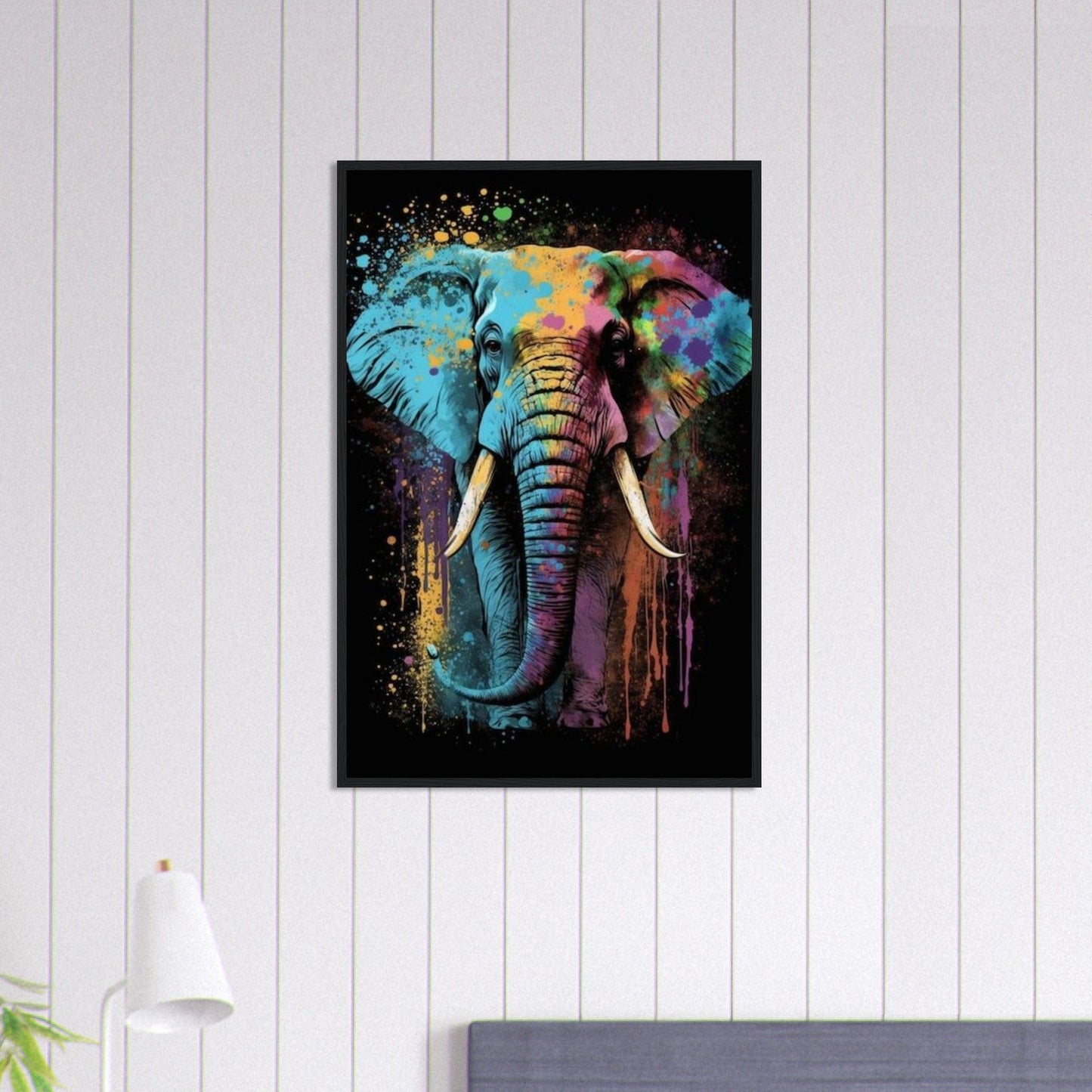 Canvanation Print Material 60x90 cm / 24x36″ Tableau Elephant Douceur Monumentale
