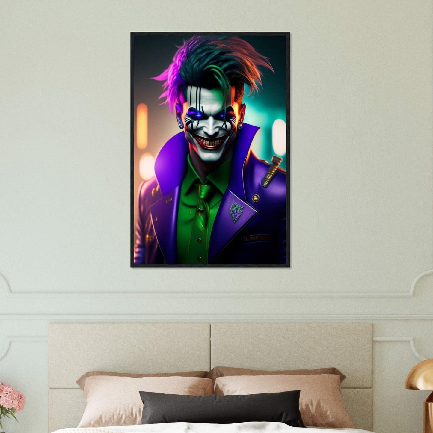 Canvanation Print Material 60x90 cm / 24x36″ Tableau Joker Batman