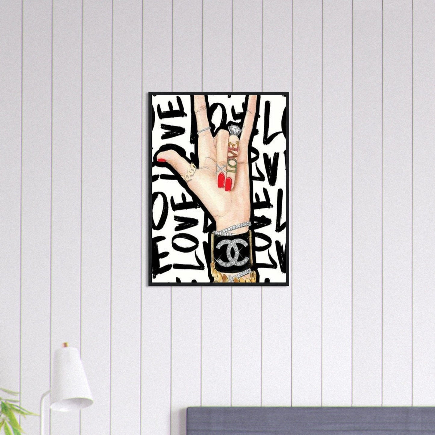 Canvanation Print Material 50x70 cm / 20x28″ Tableau Chanel Numéro 5