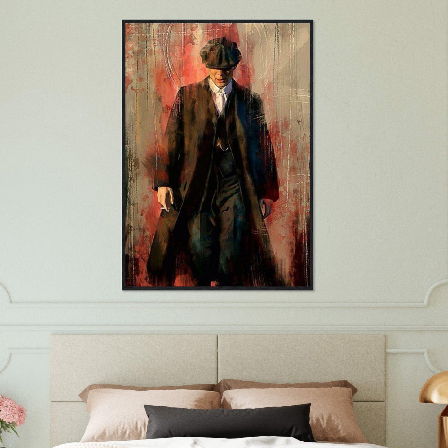 Canvanation Print Material 70x100 cm / 28x40″ Tableau Peaky Blinder Cigarette
