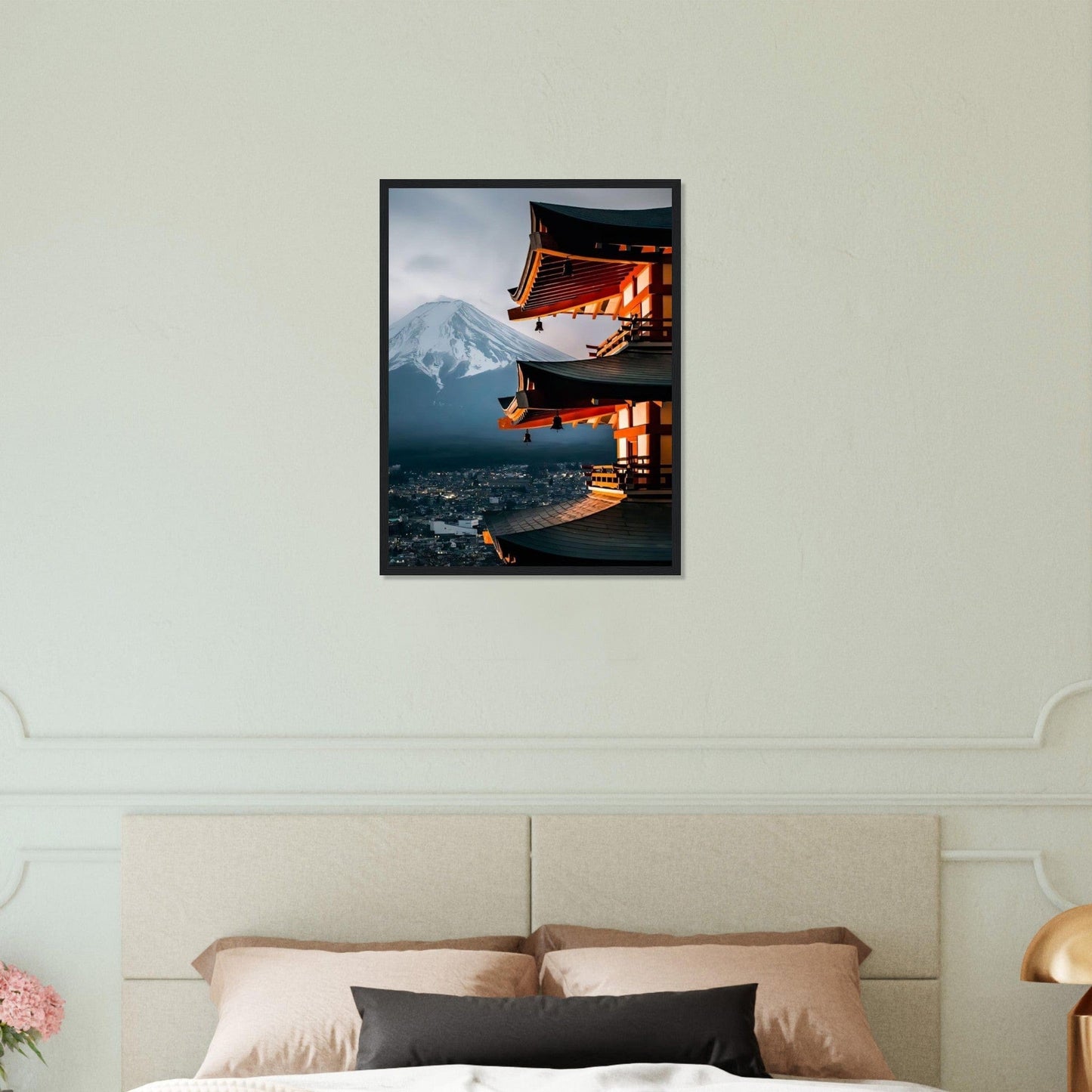 Canvanation Print Material 45x60 cm / 18x24″ Tableau Japon Mont Fudji