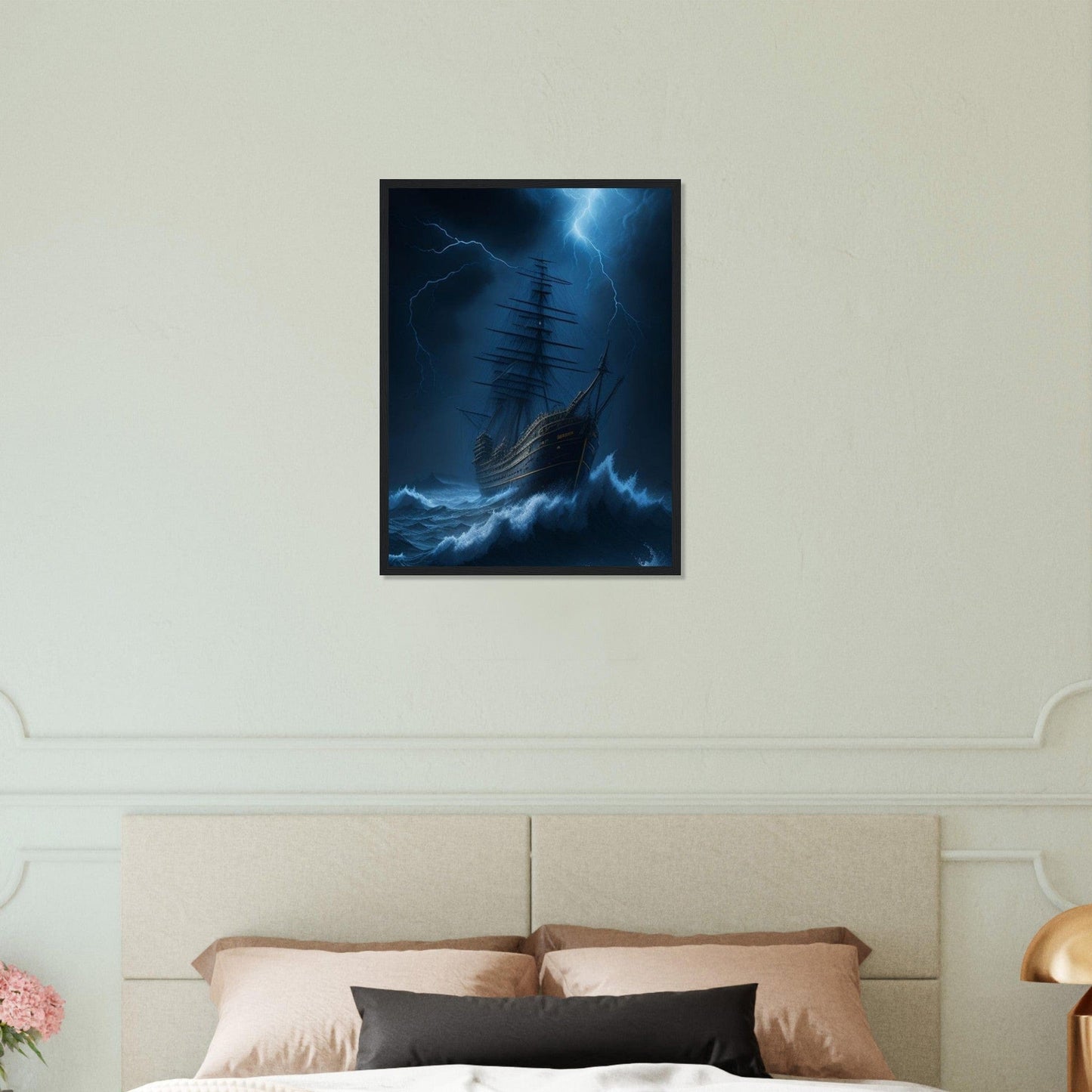 Gelato Print Material Tableau Bateau Moderne