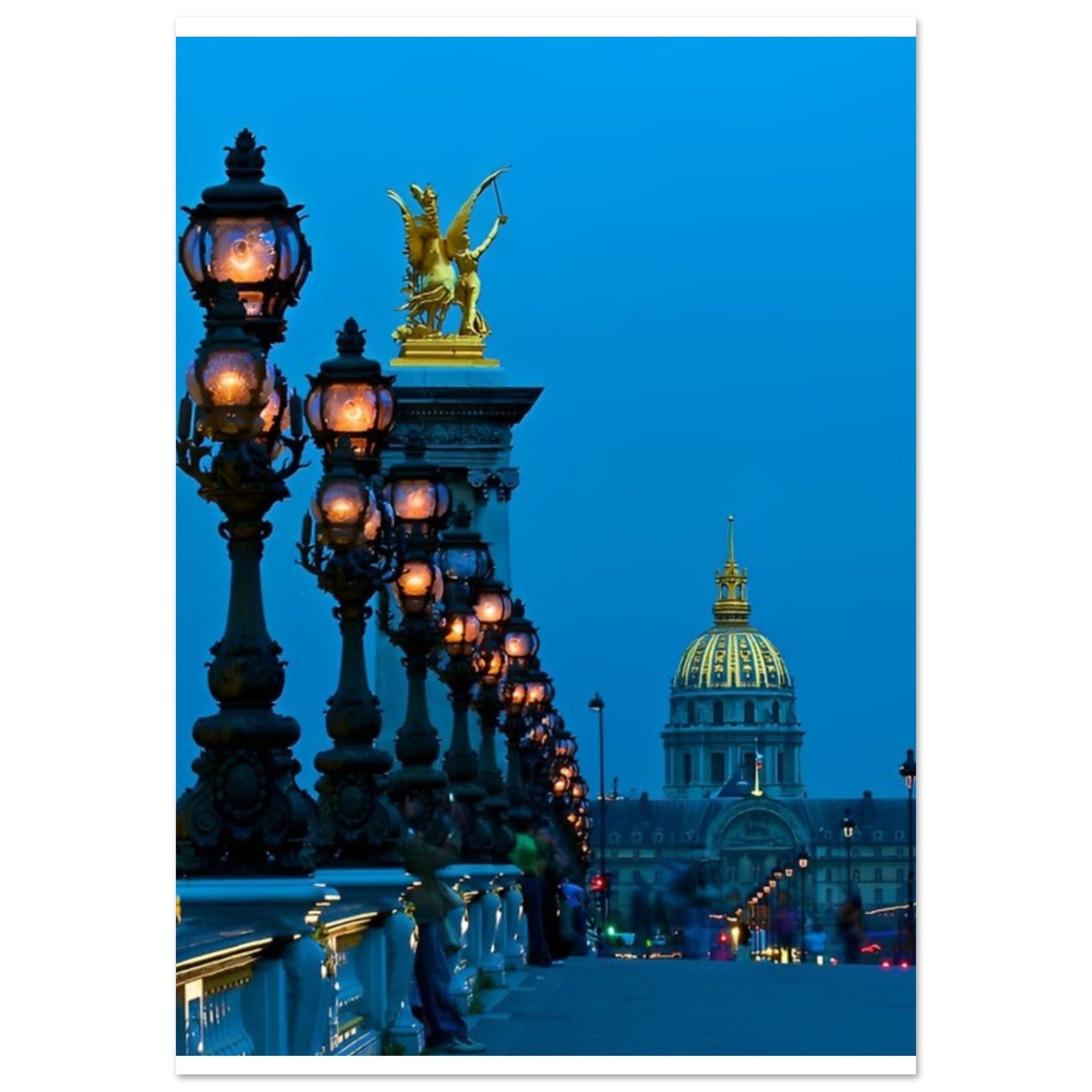 Canvanation Print Material 70x100 cm / 28x40″ Affiche Pont Alexandre Paris