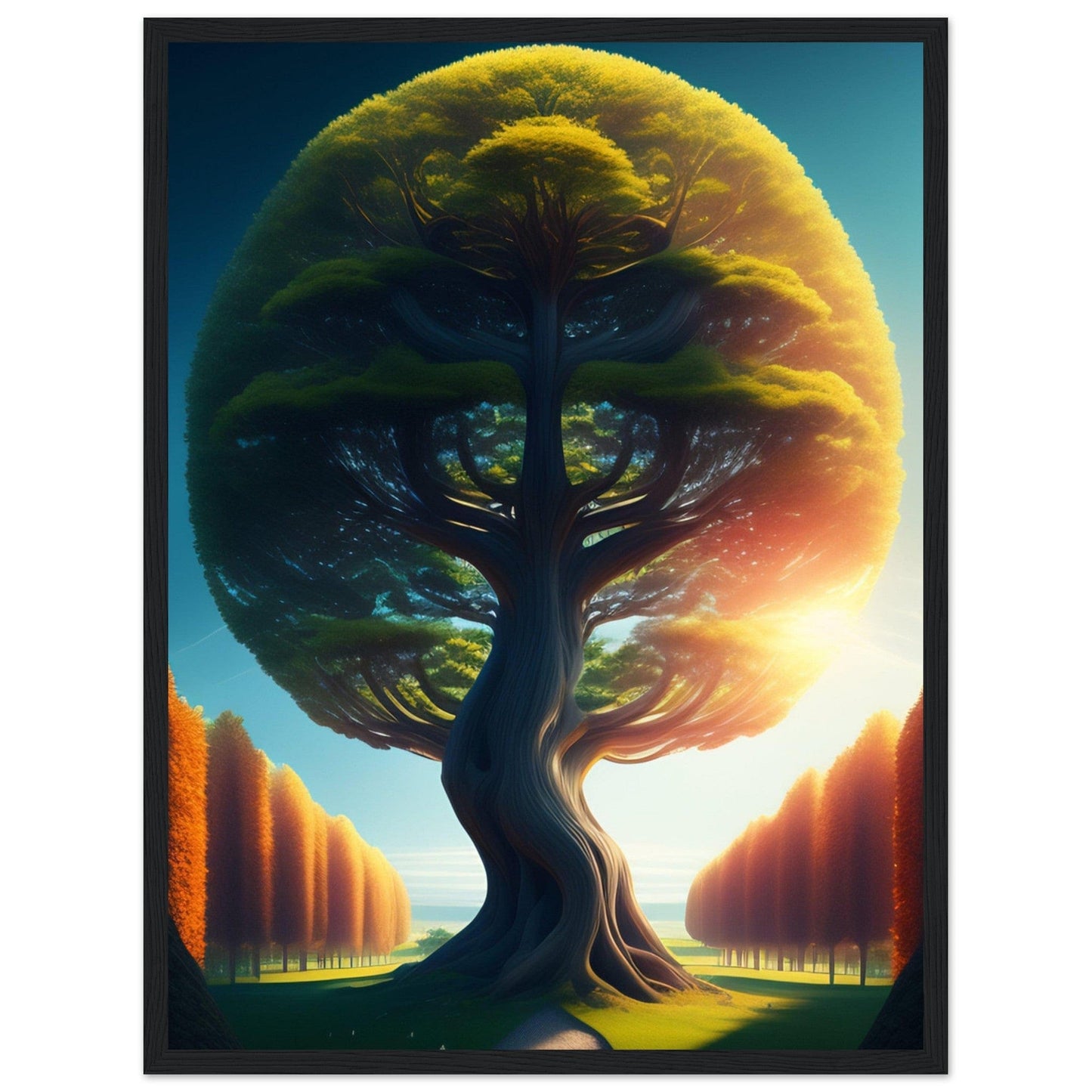 Canvanation Print Material 45x60 cm / 18x24″ Arbre De Vie Klimt Reproduction