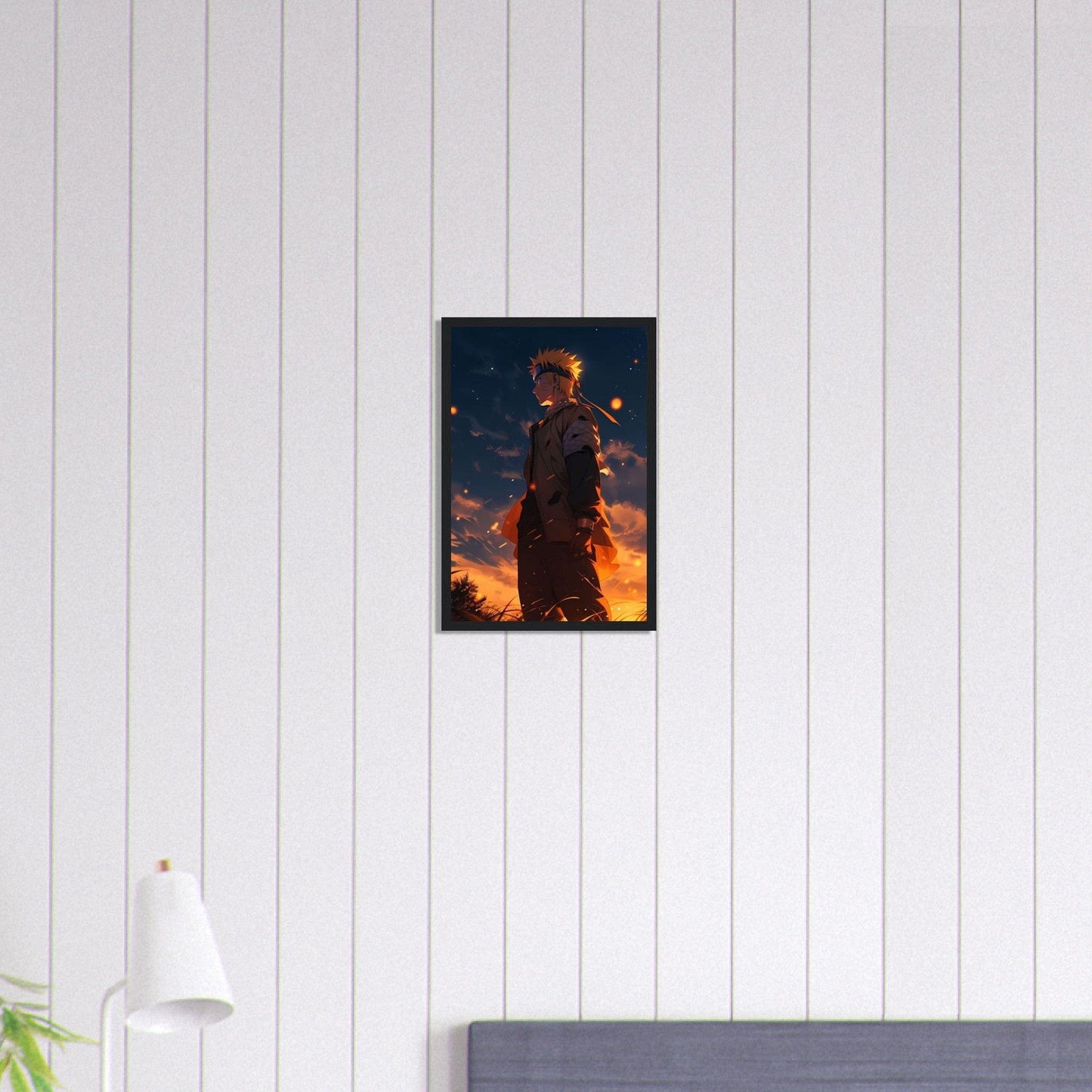 Canvanation Print Material 30x45 cm / 12x18″ Tableau Naruto Uzumaki Hokage