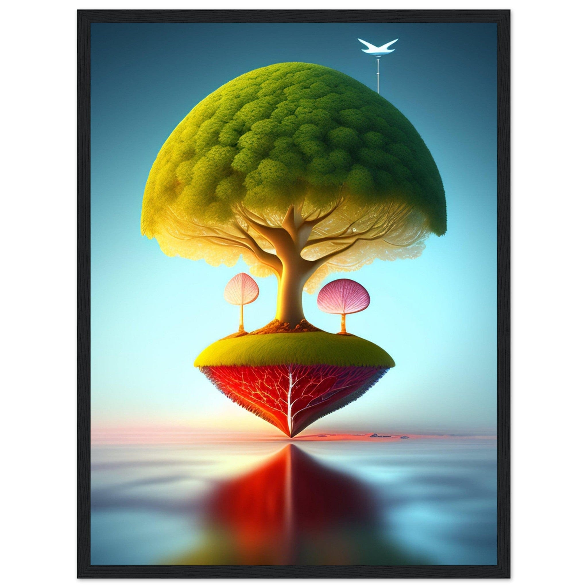 Canvanation Print Material 45x60 cm / 18x24″ Peinture Arbre De Vie Klimt