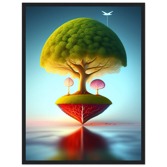 Canvanation Print Material 45x60 cm / 18x24″ Peinture Arbre De Vie Klimt