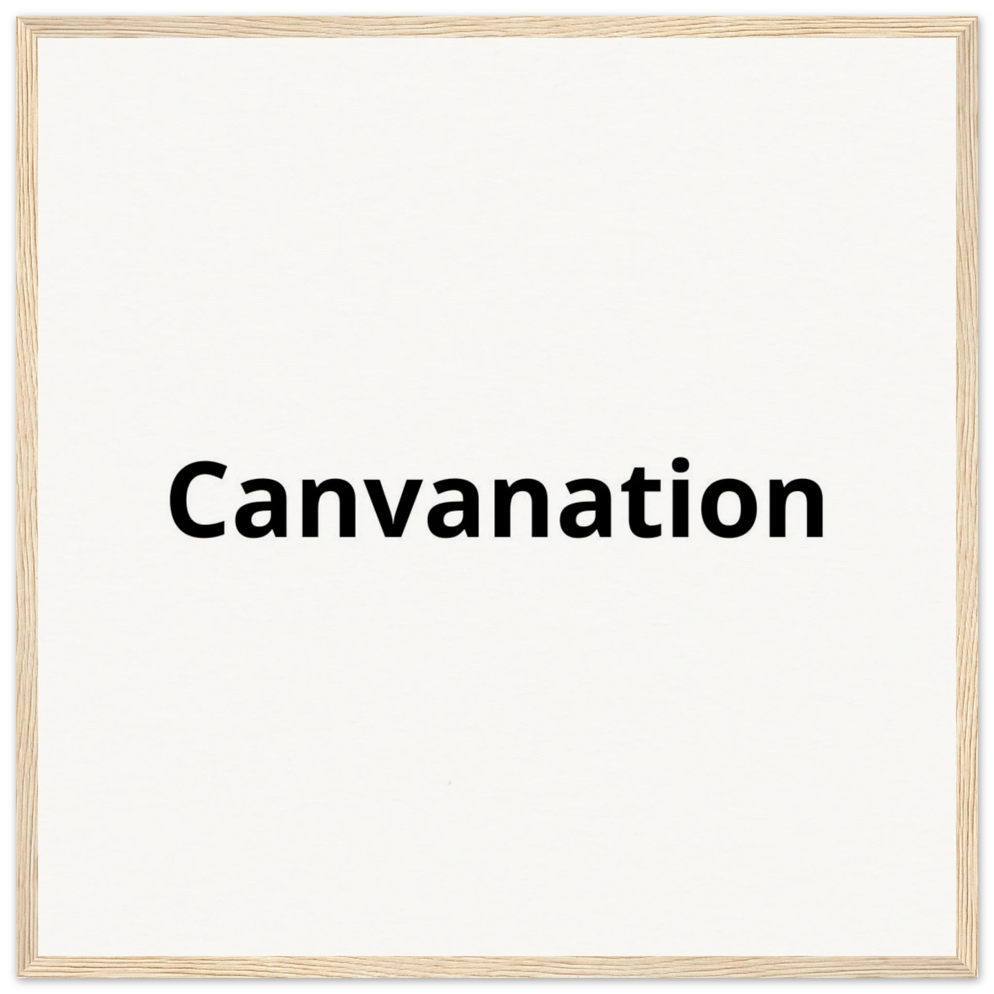 Canvanation Print Material 50x50 cm / 20x20″ / Cadre en bois Tableau Personnalisé