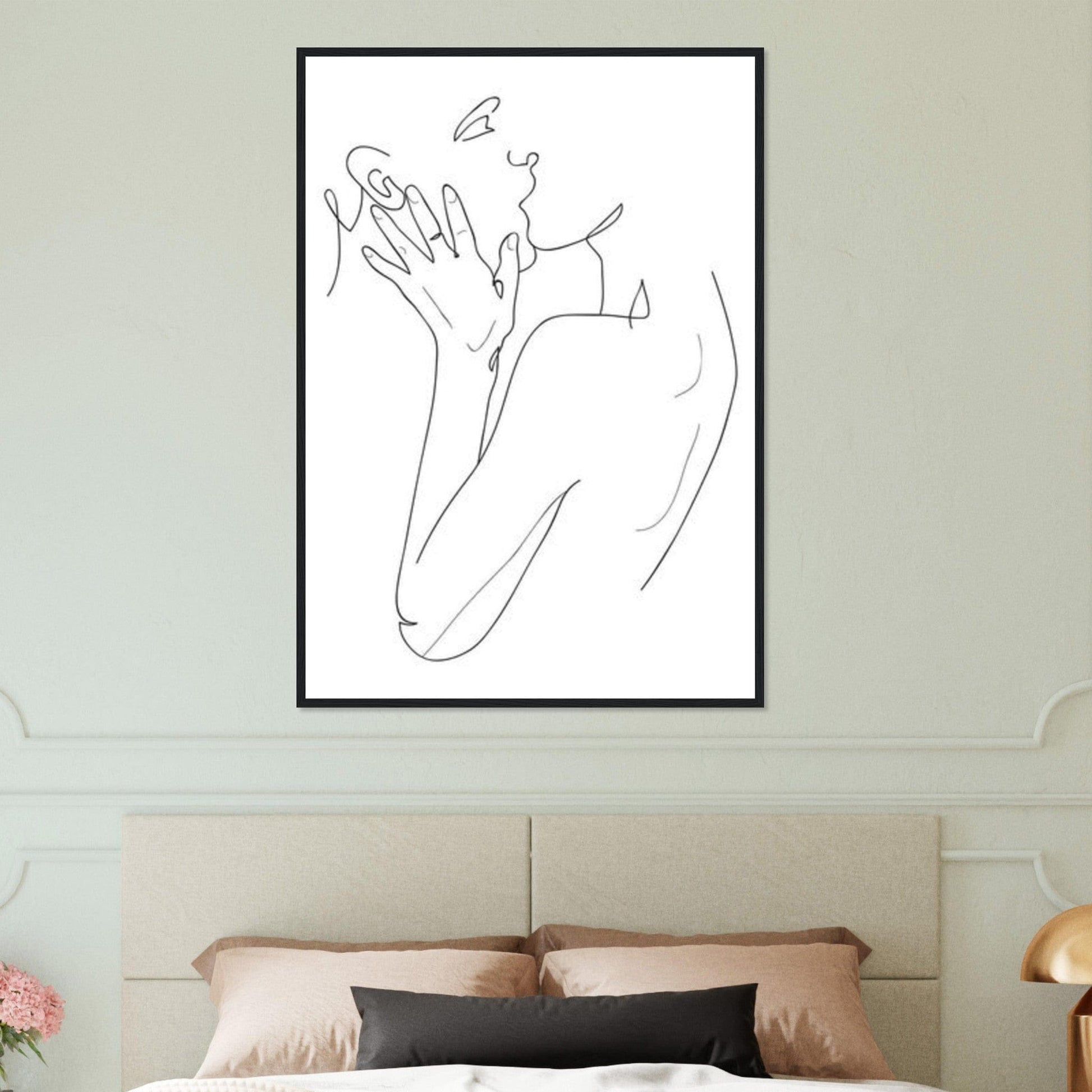 Canvanation Print Material Tableau Couple Duo d'âmes