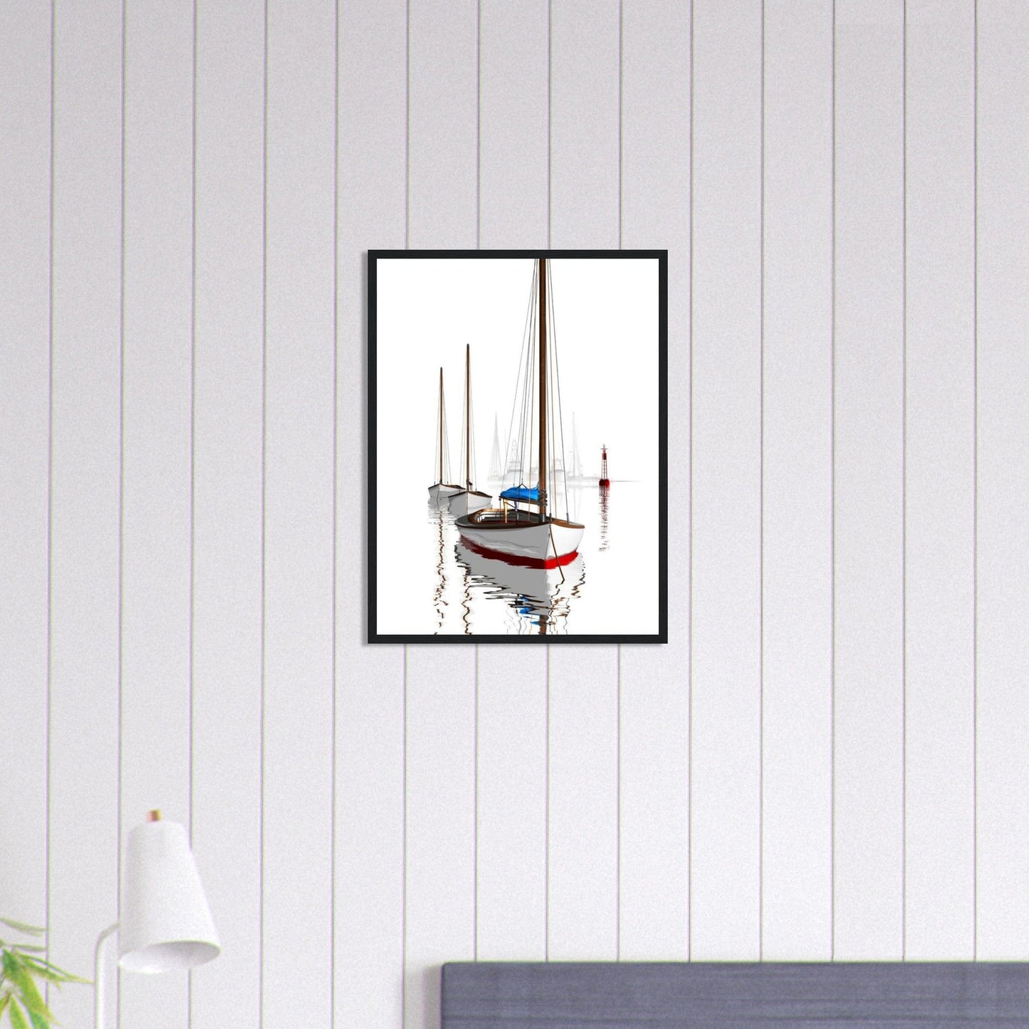 Gelato Print Material Peinture Voiliers Abstraits