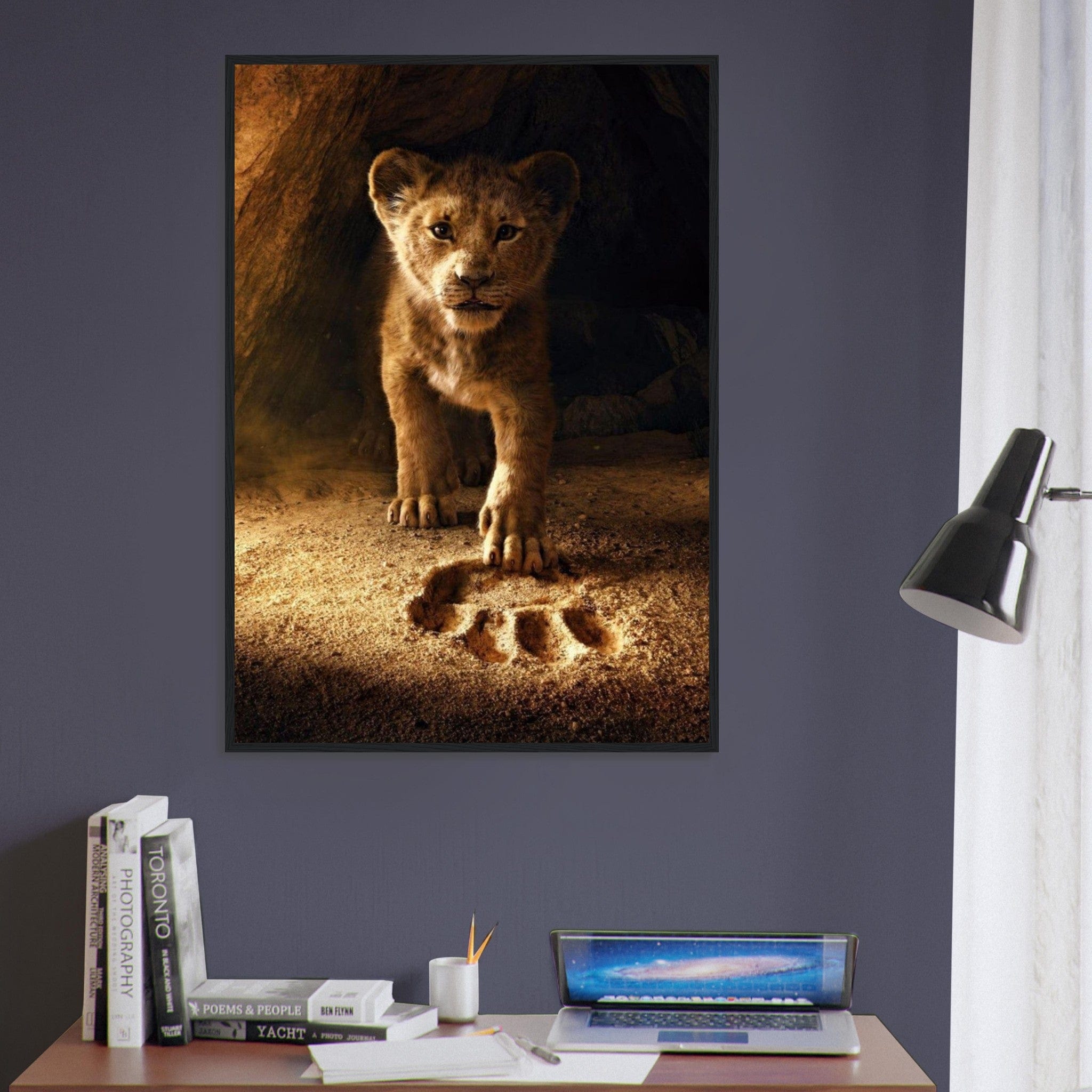 Canvanation Print Material Tableau Street Art Petit Lion