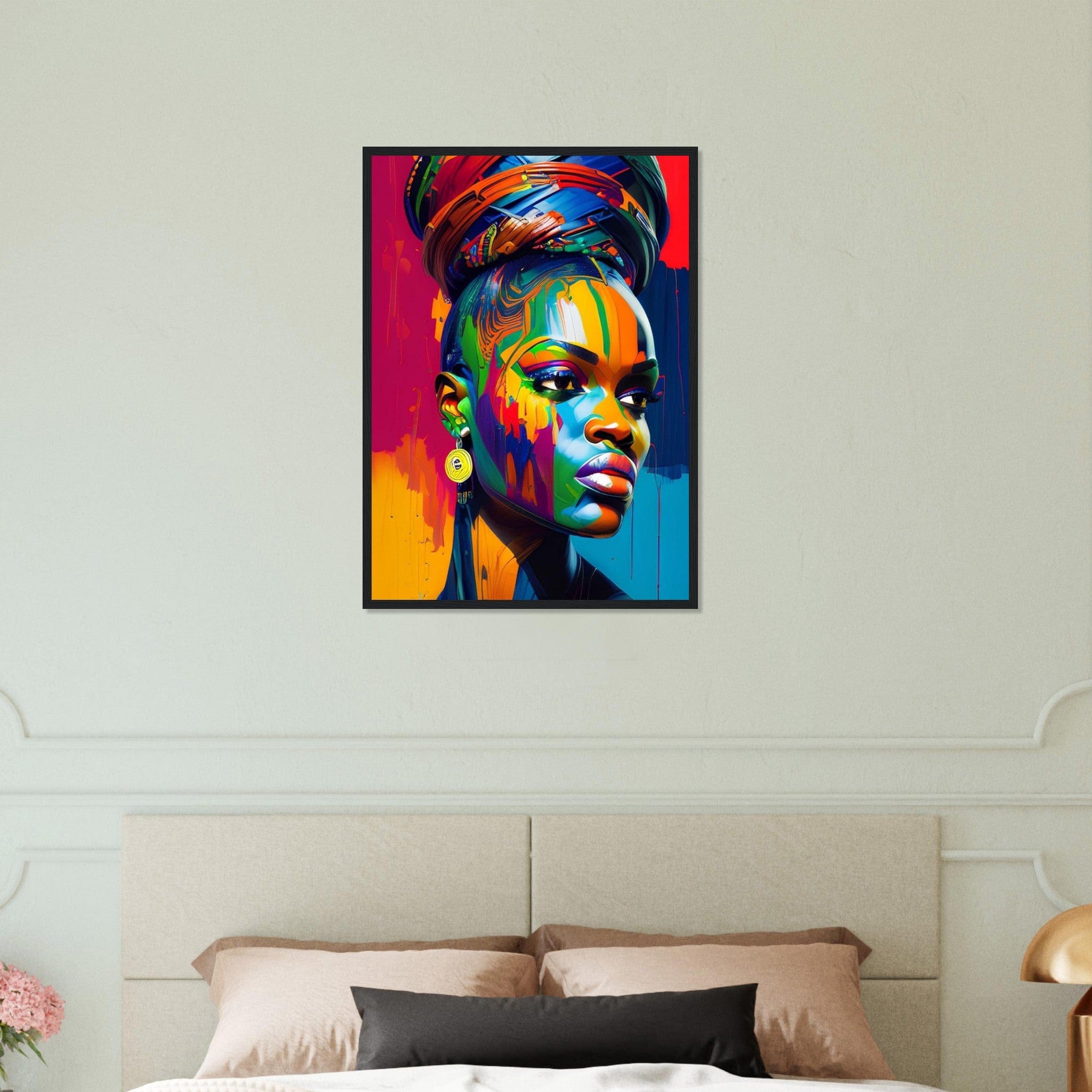 Canvanation Print Material 50x70 cm / 20x28″ Couleur Africaine Peinture
