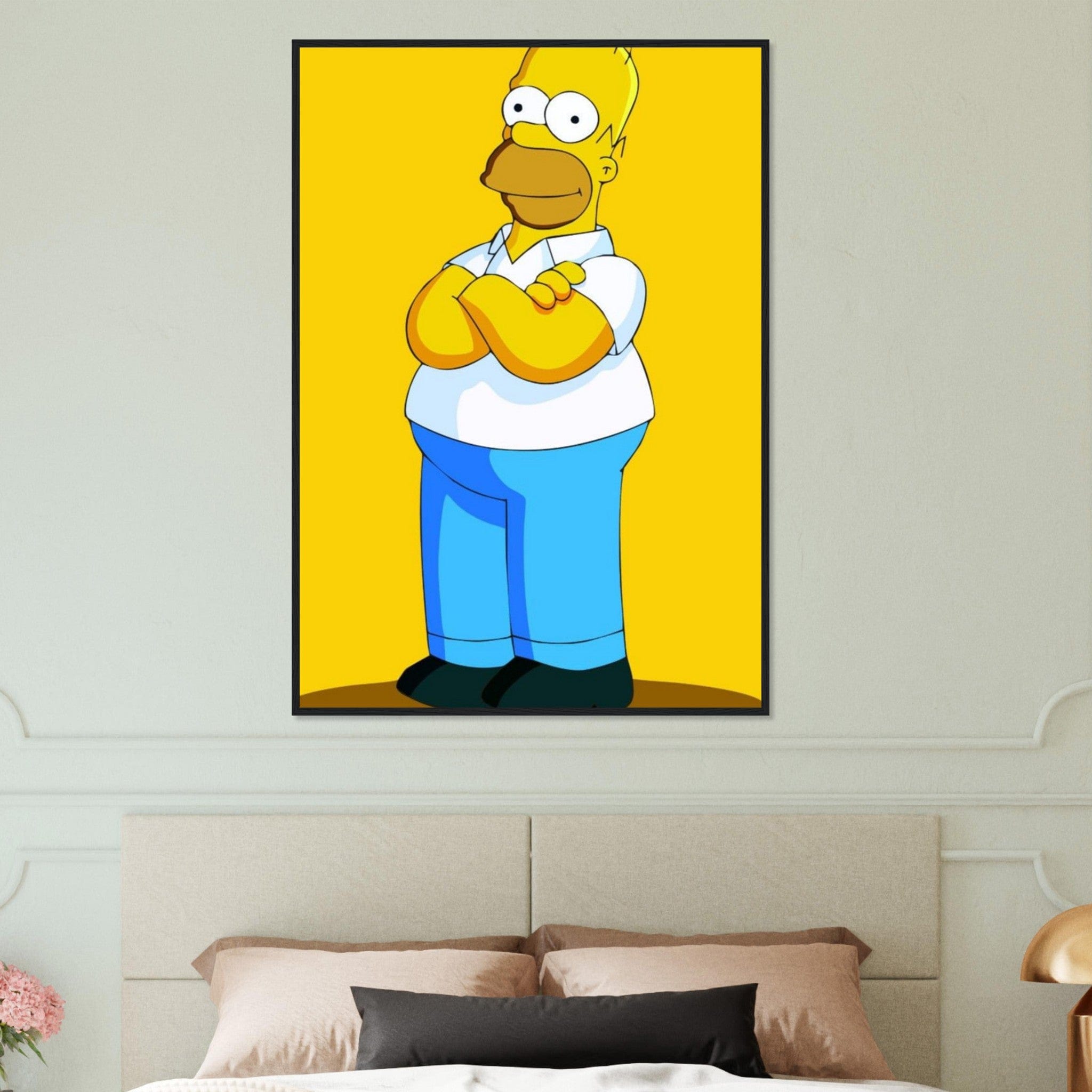 Canvanation Print Material Tableau Simpson Homer