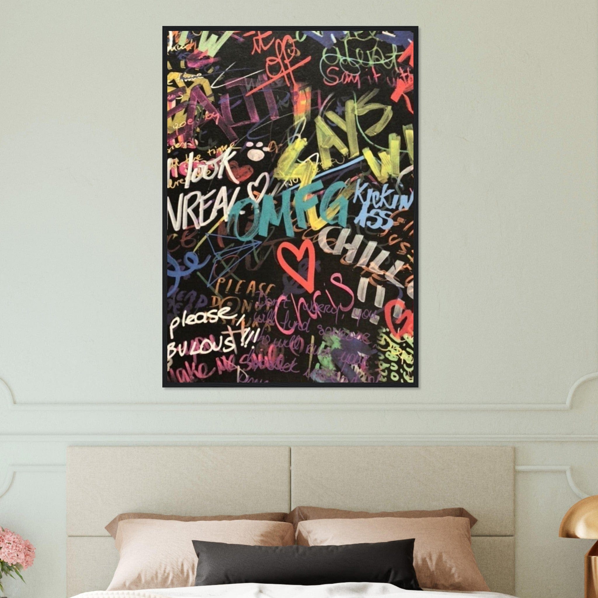 Canvanation Print Material Tableau Street Art Graffiti Tags