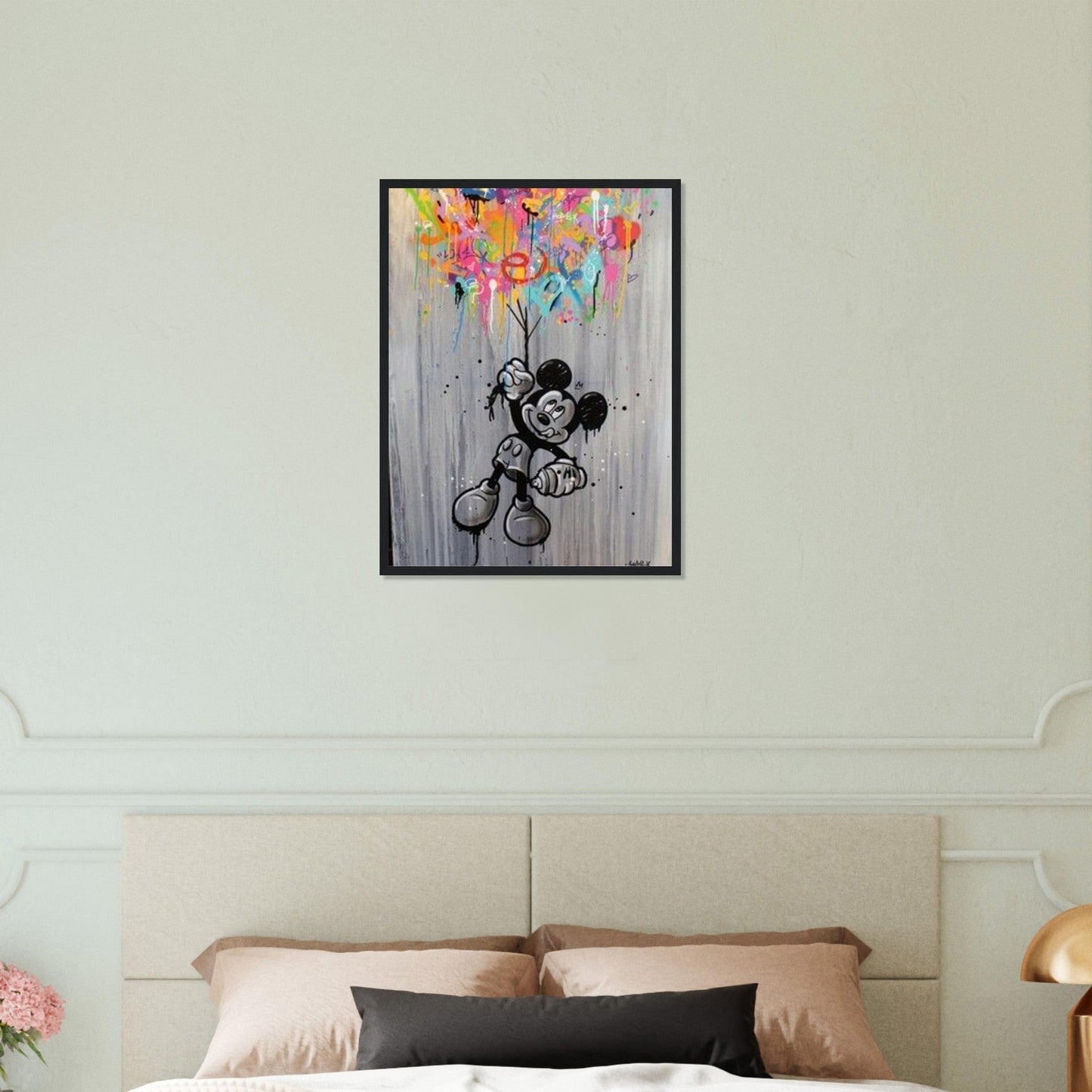 Gelato Print Material Tableau Mickey