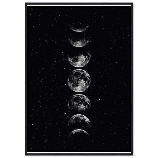 Gelato Print Material 70x100 cm / 28x40″ Tableau Phase de la Lune
