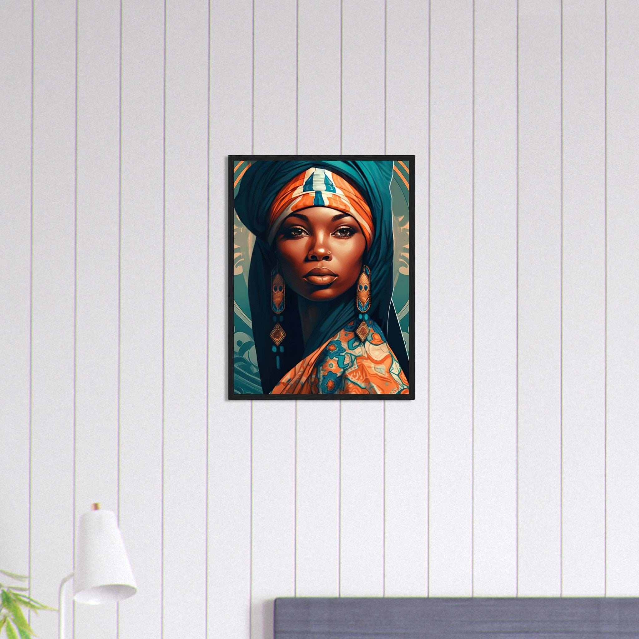 Canvanation Print Material Tableau Peinture Africain