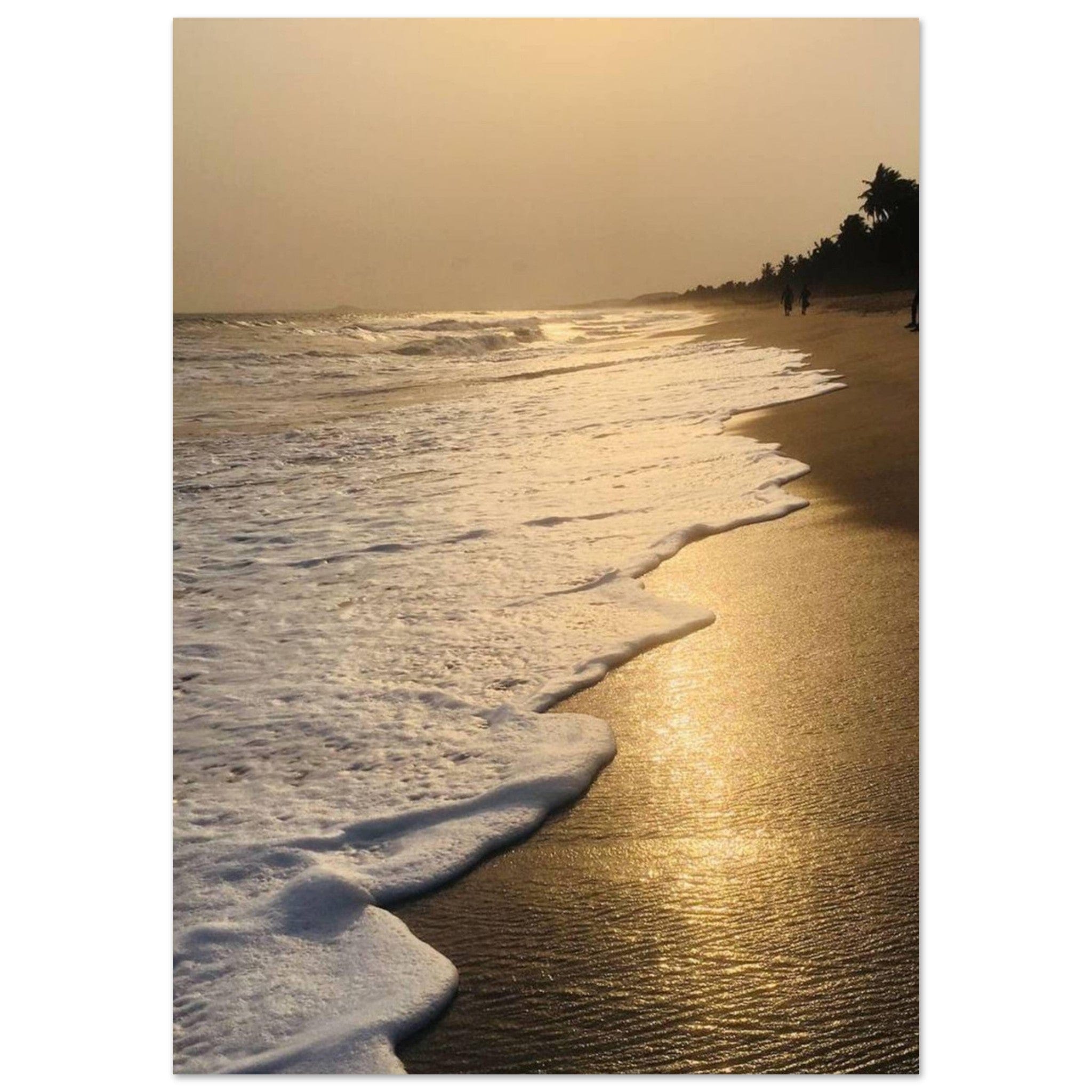 Gelato Print Material A1 (59.4 x 84.1 cm) Affiche Africain Littoral Ghana