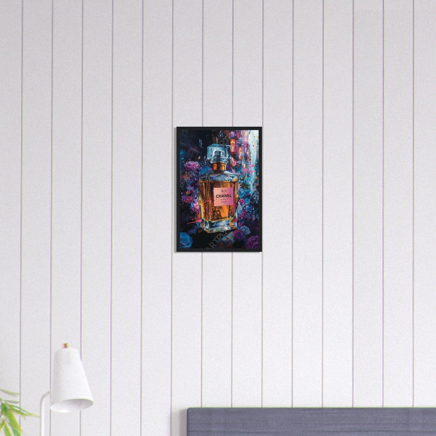 Canvanation Print Material 30x45 cm / 12x18″ Tableau Chanel Numéro 5 Parfum Orange
