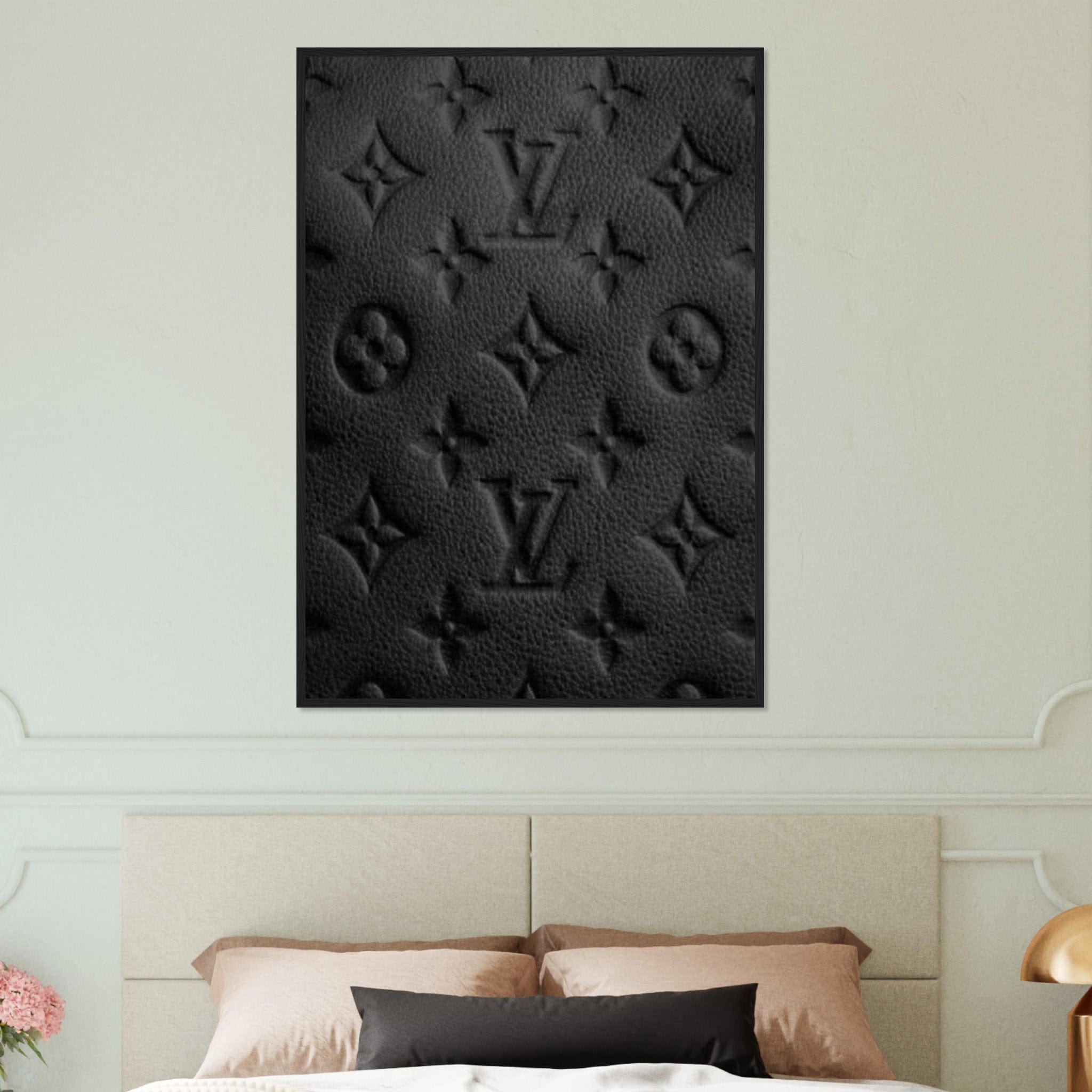 Canvanation Print Material 70x100 cm / 28x40″ Tableau Louis Vuitton Cuir