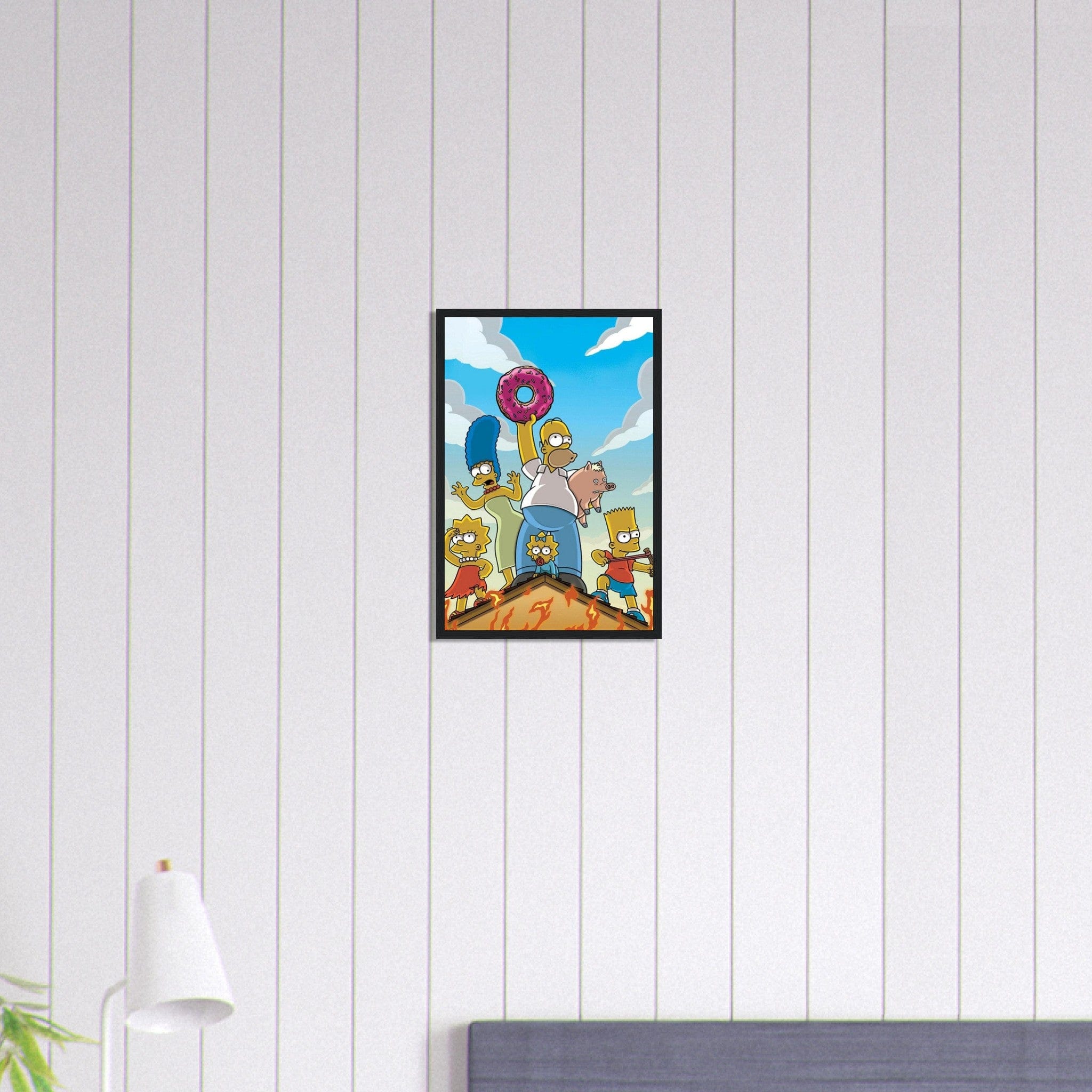 Canvanation Print Material 30x45 cm / 12x18″ Tableau La famille Simpson