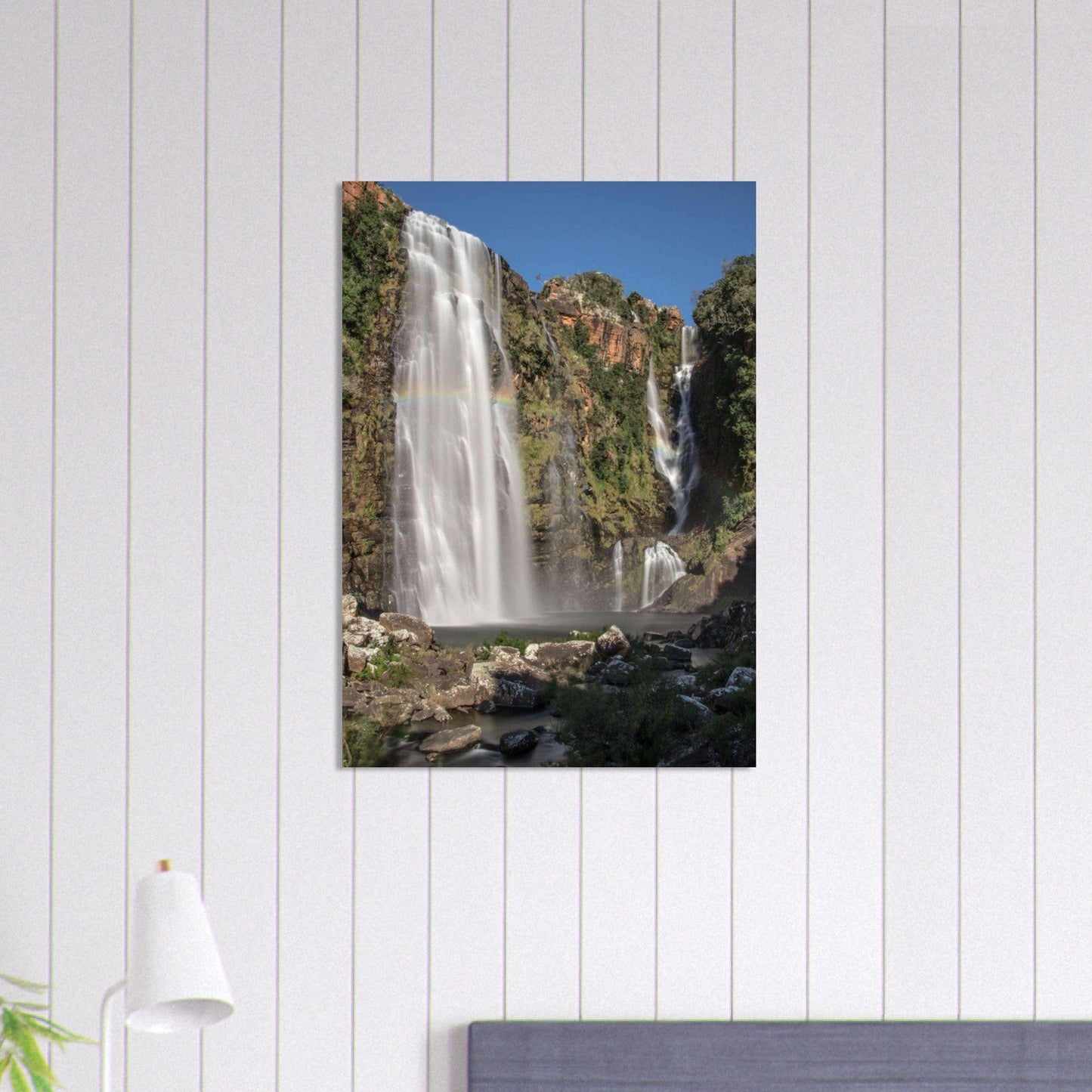 Gelato Print Material Affiche Africaine Chute D'Eau