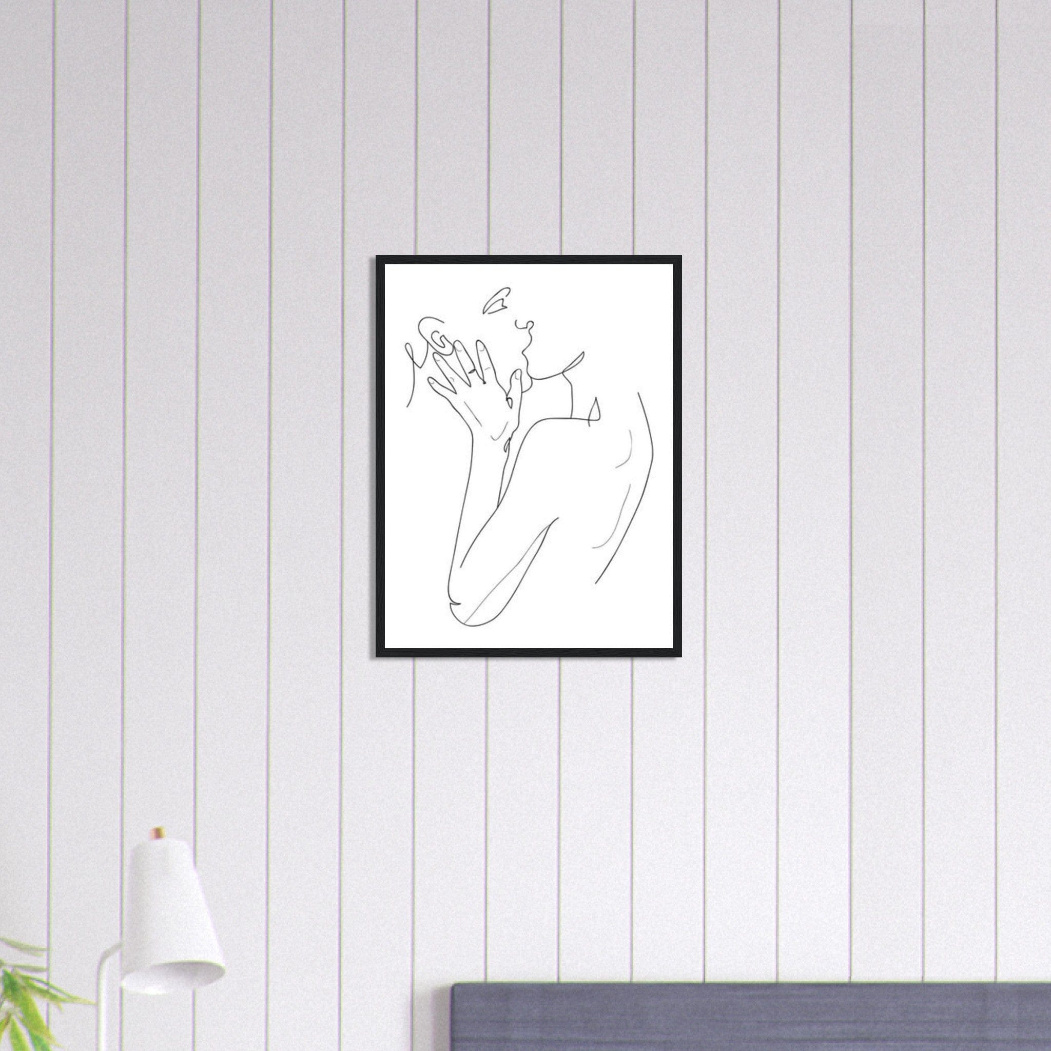 Canvanation Print Material 45x60 cm / 18x24″ Tableau Couple Duo d'âmes