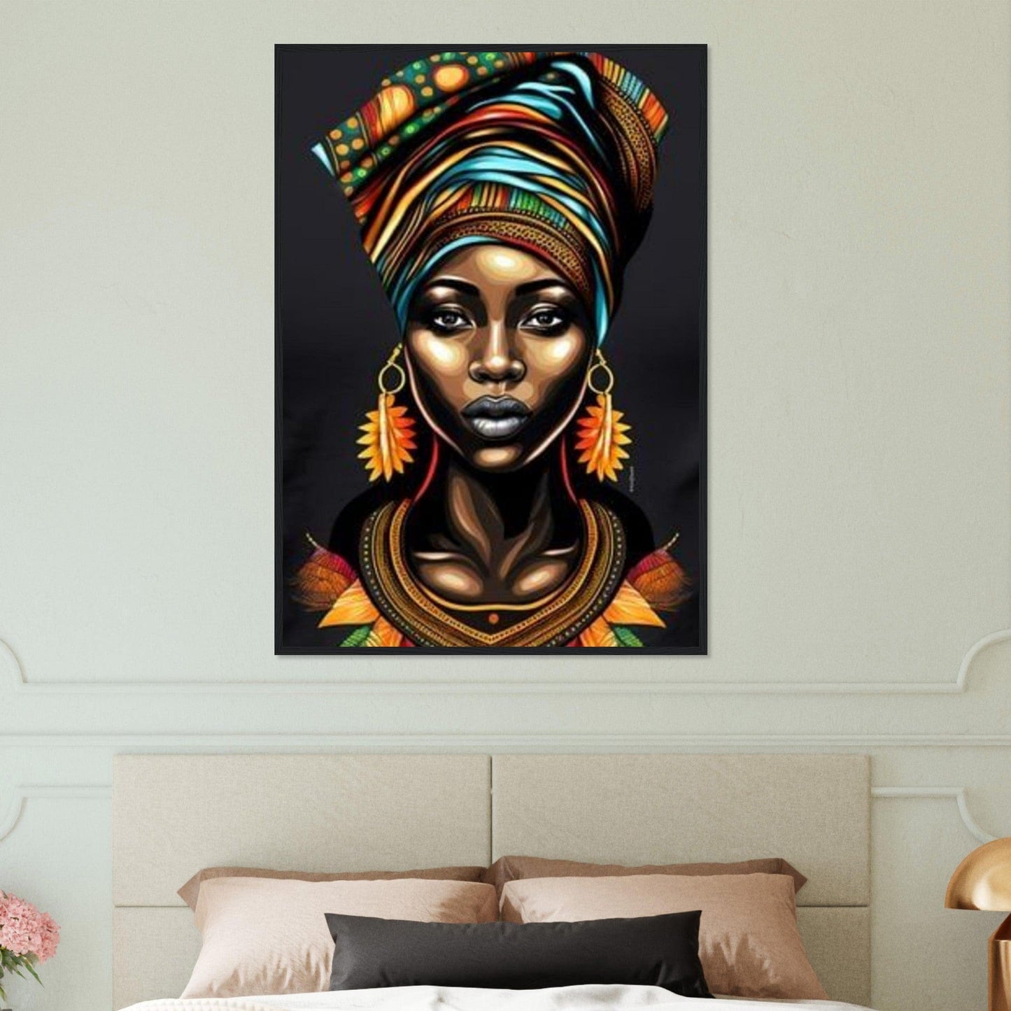 Canvanation Print Material 70x100 cm / 28x40″ Peinture Moderne Africaine