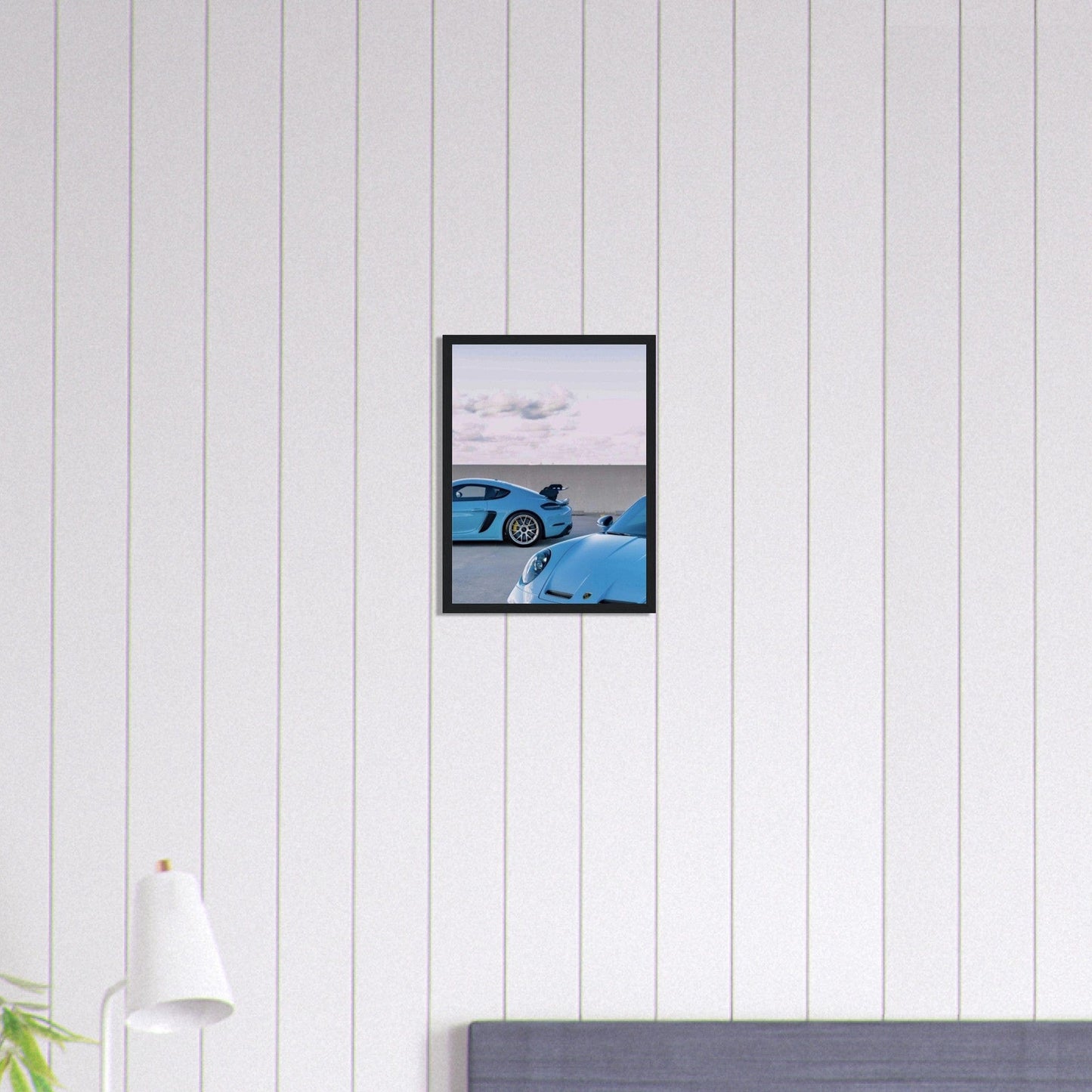 Canvanation Print Material 30x40 cm / 12x16″ Tableau Parking Porsche
