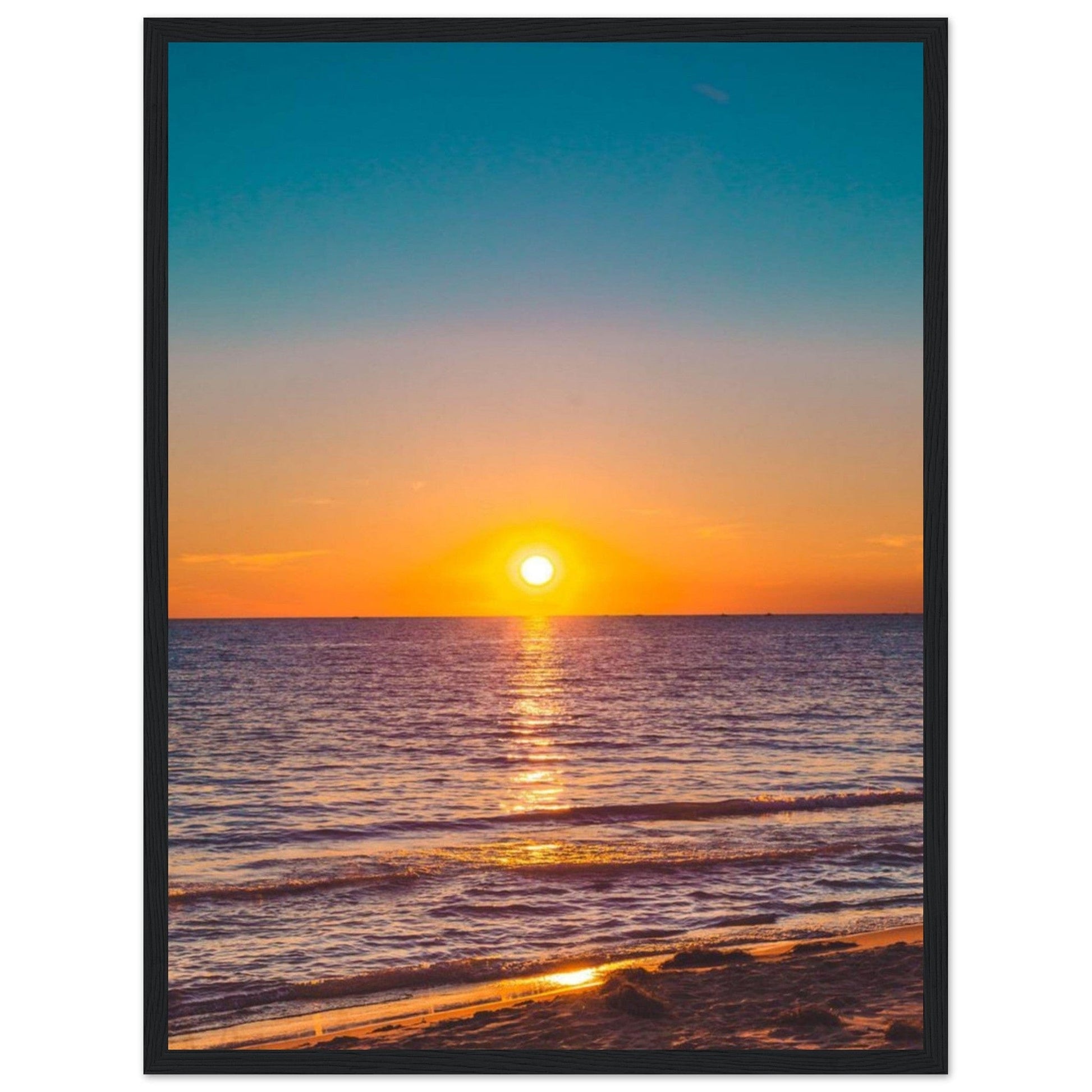 Gelato Print Material 45x60 cm / 18x24″ Tableau Coucher Du Soleil