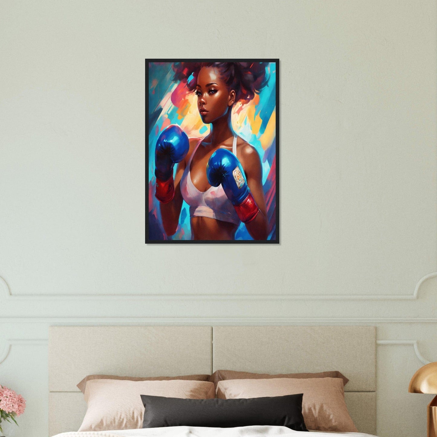 Canvanation Print Material 50x70 cm / 20x28″ Tableau Boxe Juliette