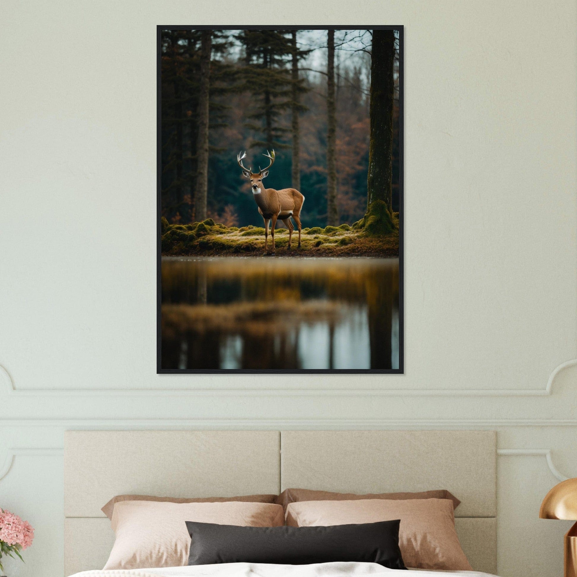 Canvanation Print Material Tableau Cerf L’Éclat de l’Automne