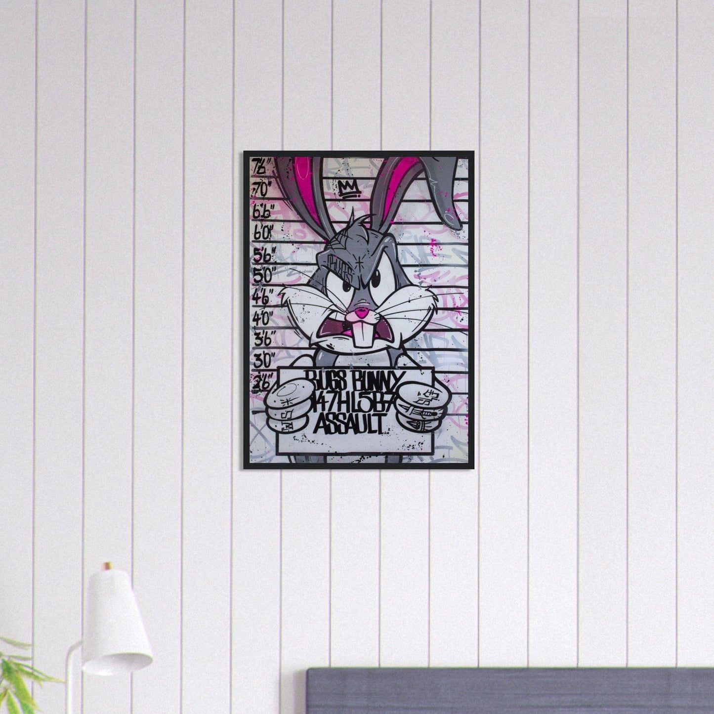 Canvanation Print Material 50x70 cm / 20x28″ Tableau Street Art Bug Bunny