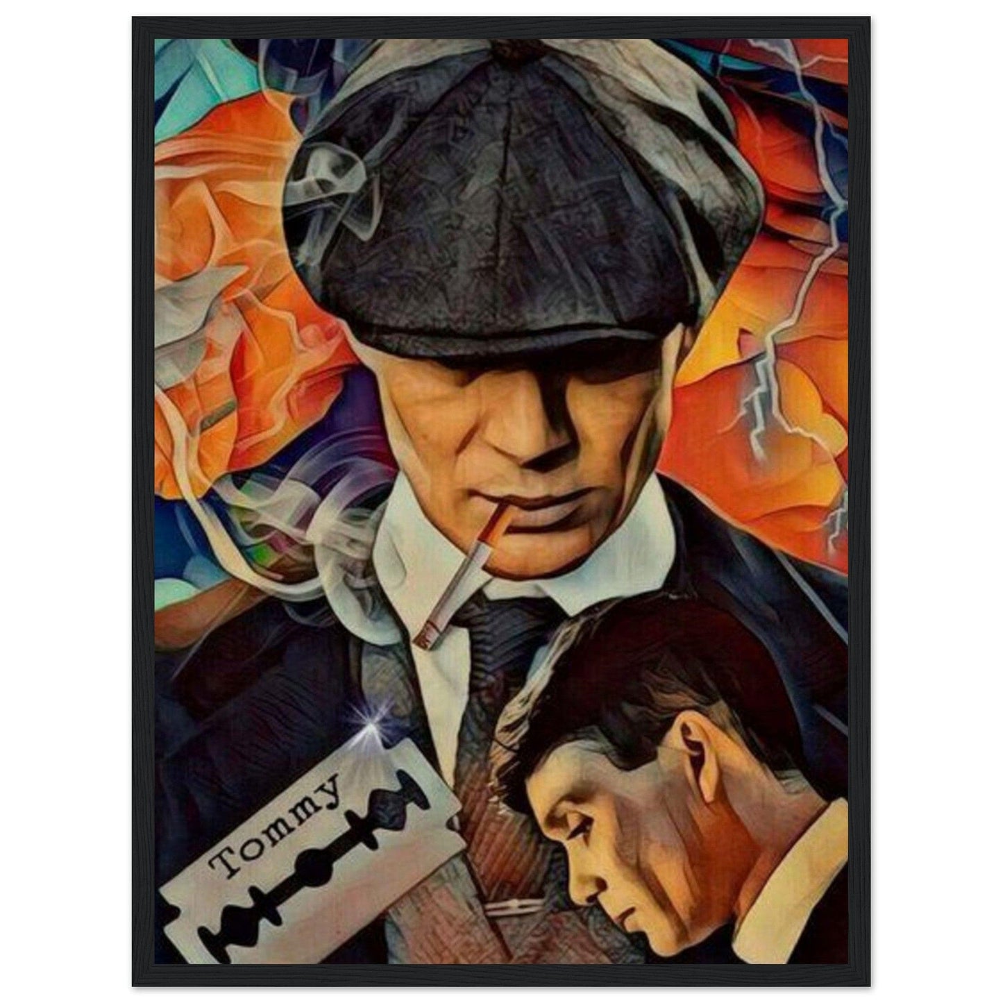 Canvanation Print Material Tableau Peaky Blinder Thomas