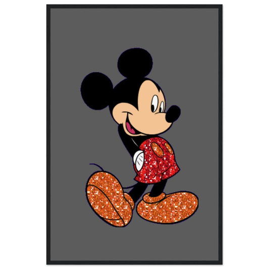 Gelato Print Material 60x90 cm / 24x36″ Tableau Mickey Mouse Design